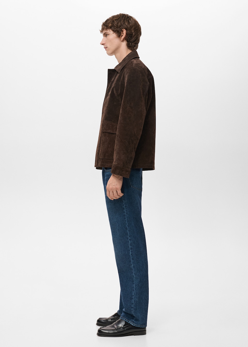 Moby straight-fit dark-wash jeans