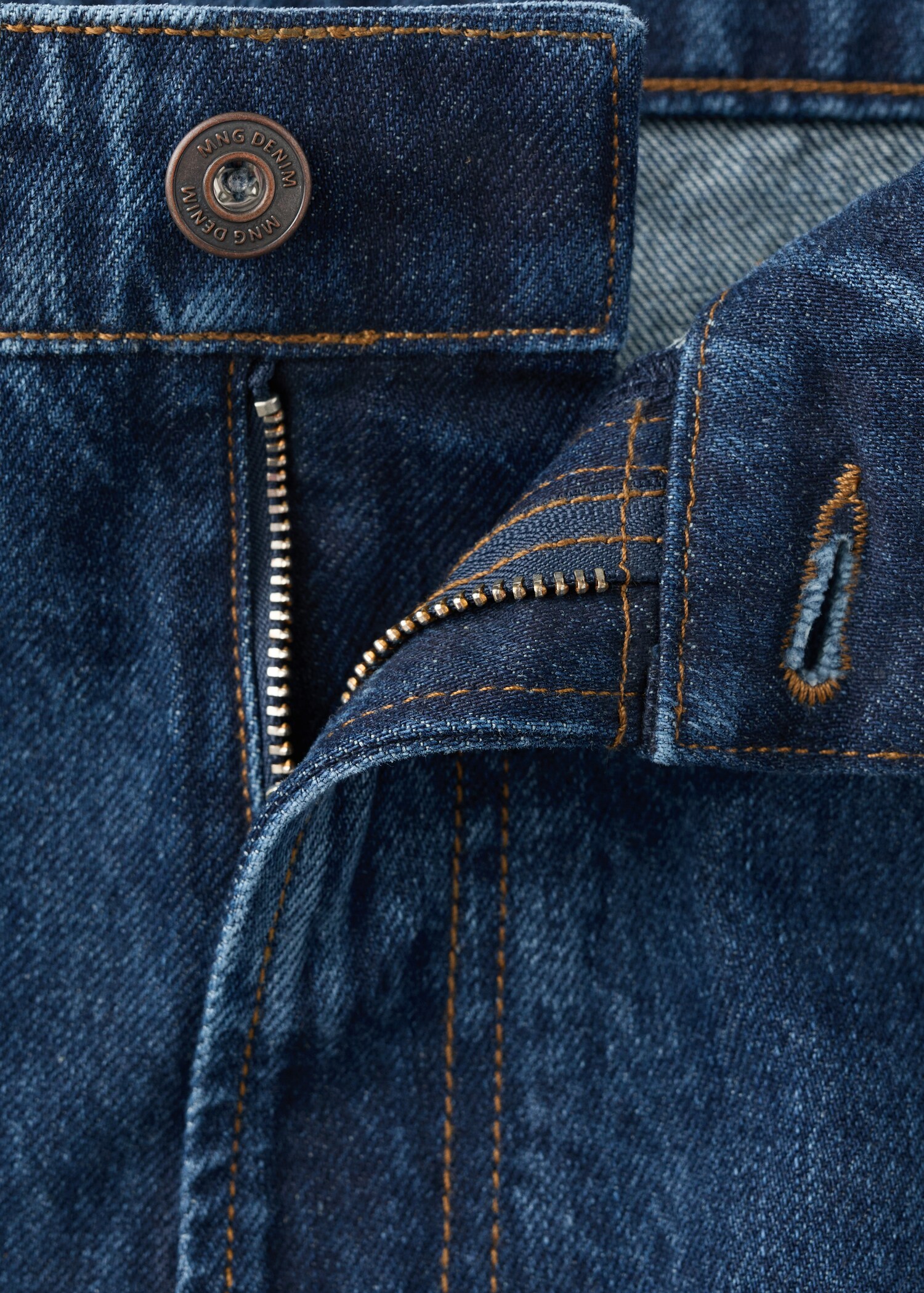 Jeans Moby straight fit lavado oscuro - Detalle del artículo 8