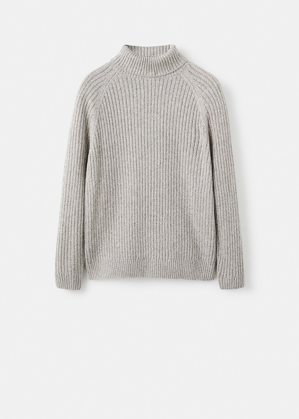 Wool-blend turtleneck sweater