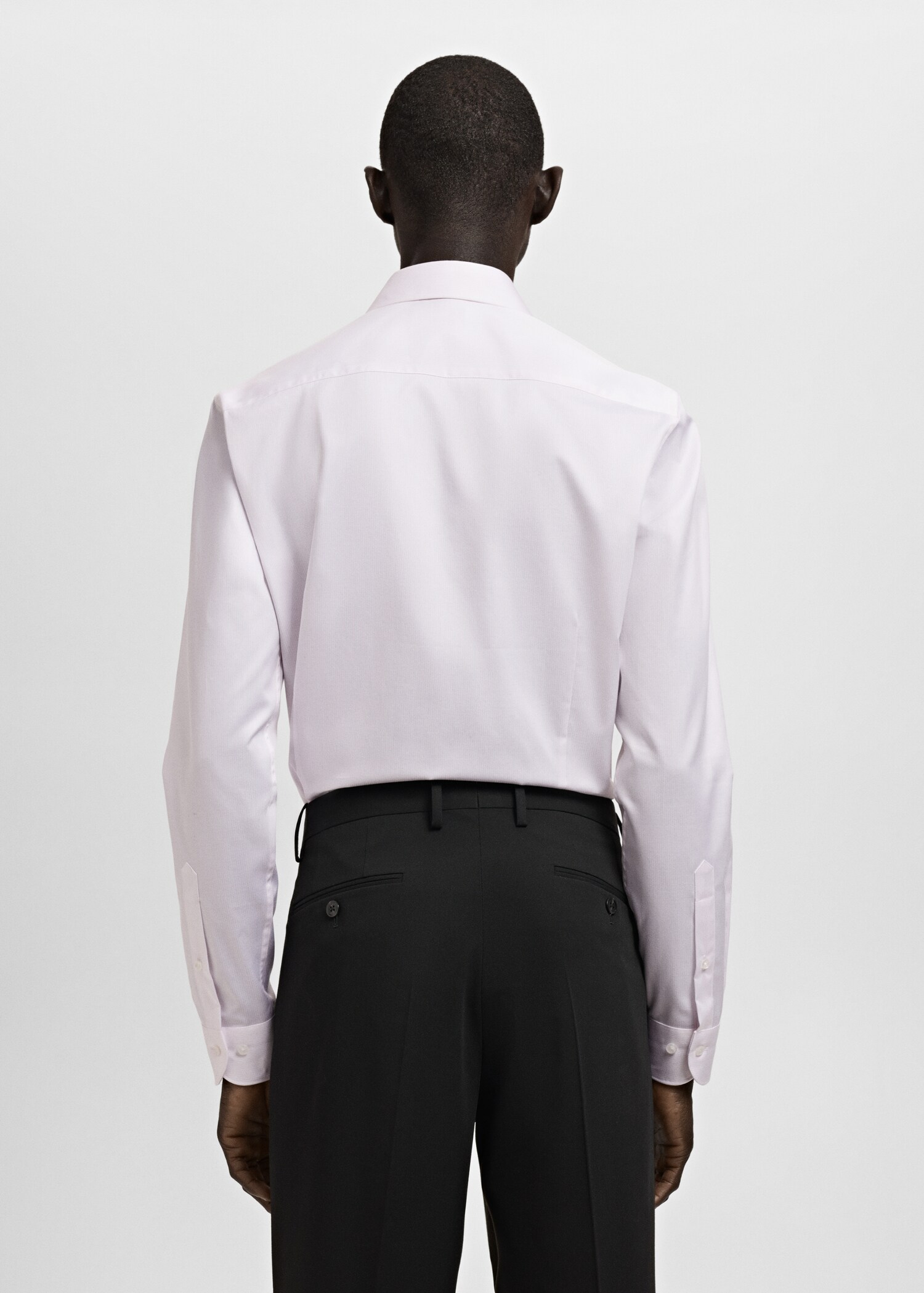 Chemise costume slim fit 100 % coton - Verso de l’article