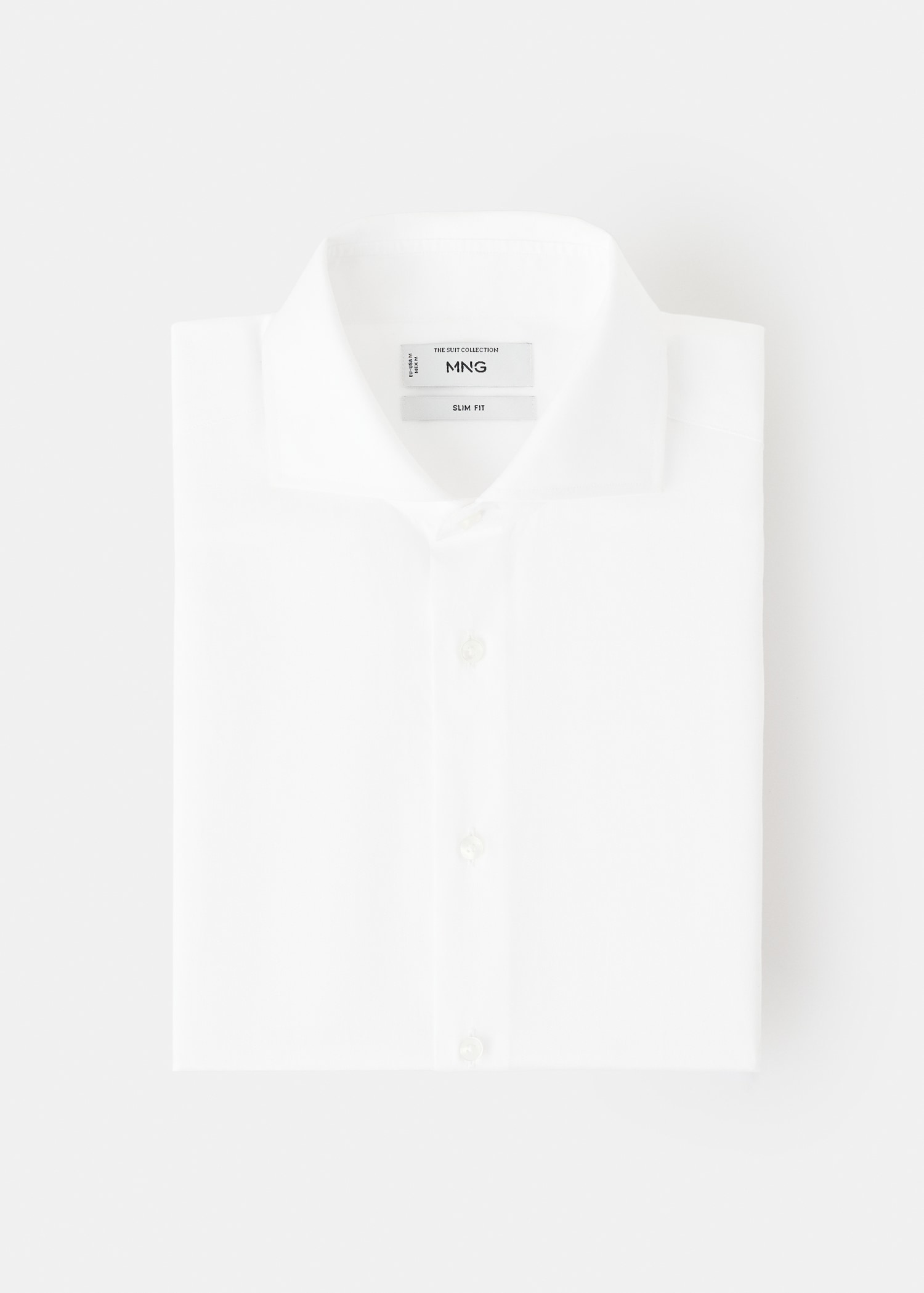 Slim-fit twill fabric suit with shirt cufflinks - Details of the article 9