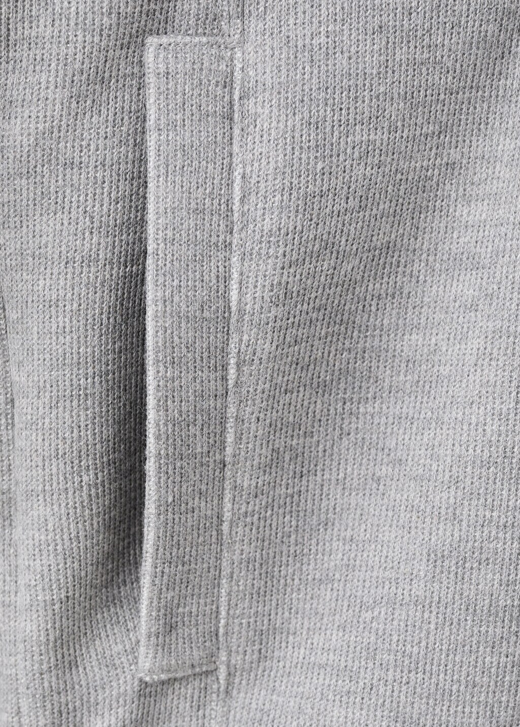 Textured hooded sweatshirt