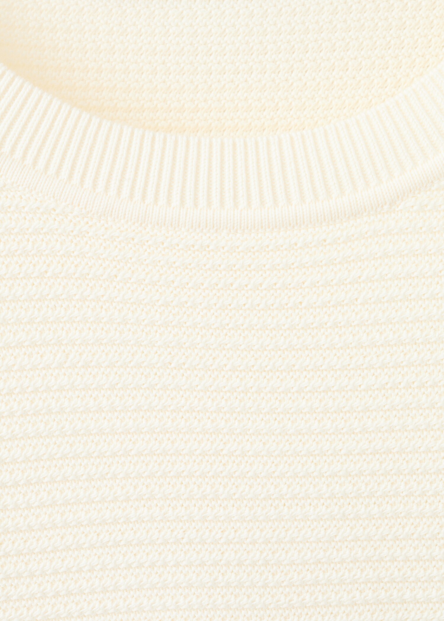 100% cotton braided sweater - Details of the article 8