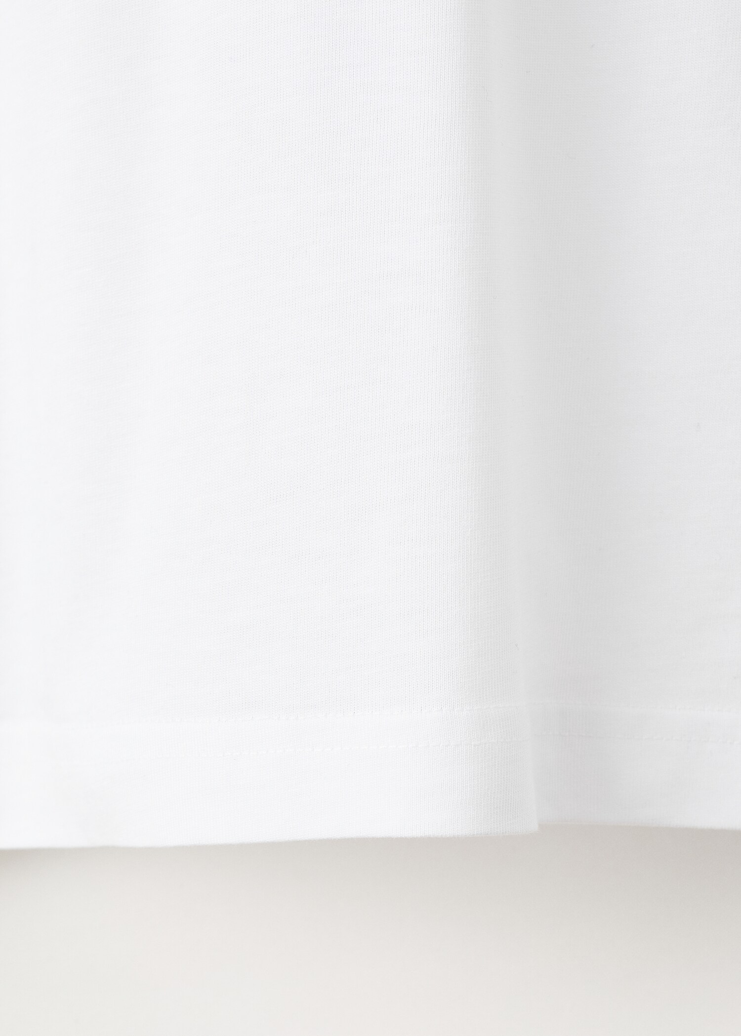 100% cotton slim-fit t-shirt - Details of the article 0