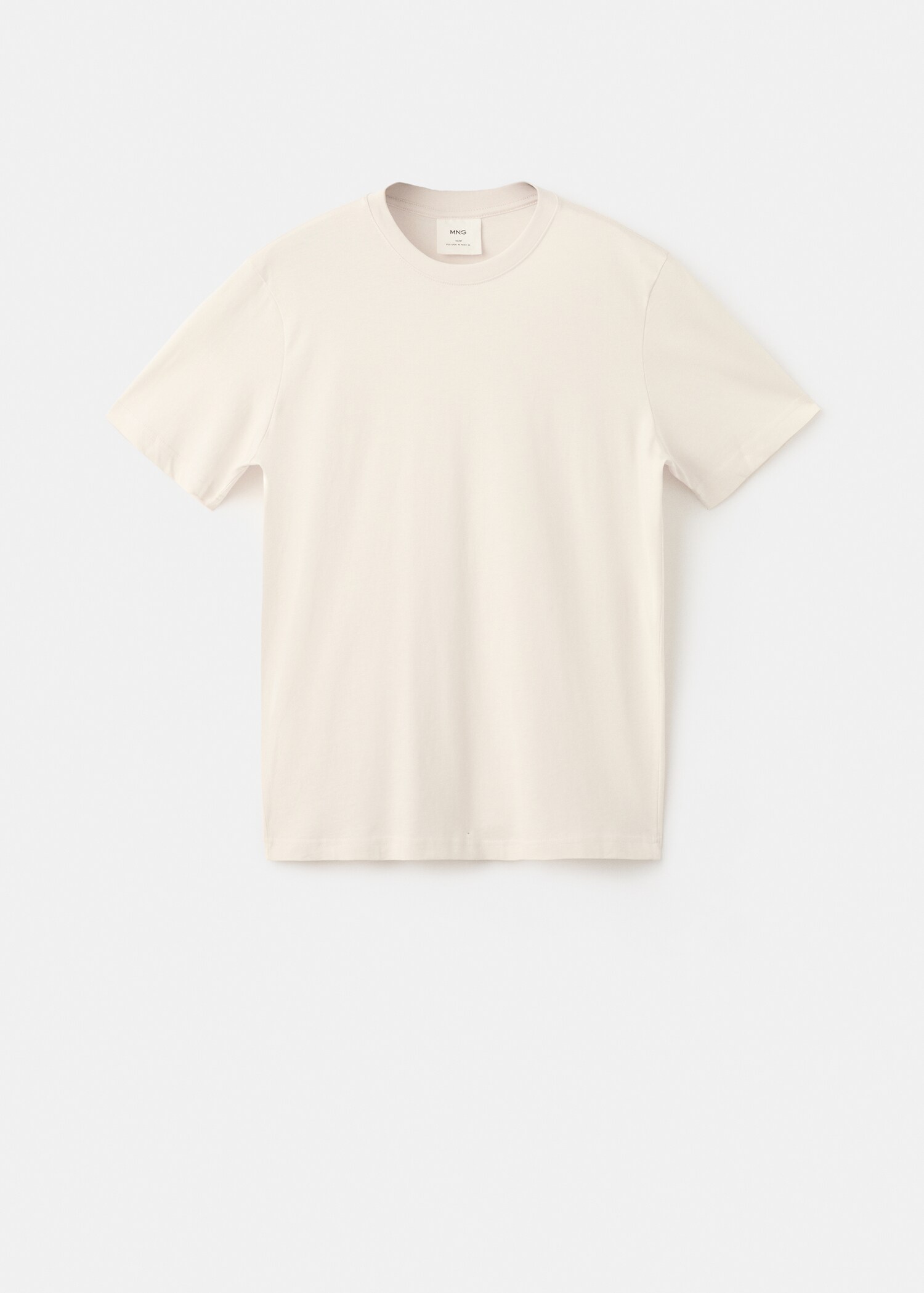 100% cotton slim-fit t-shirt - Article without model