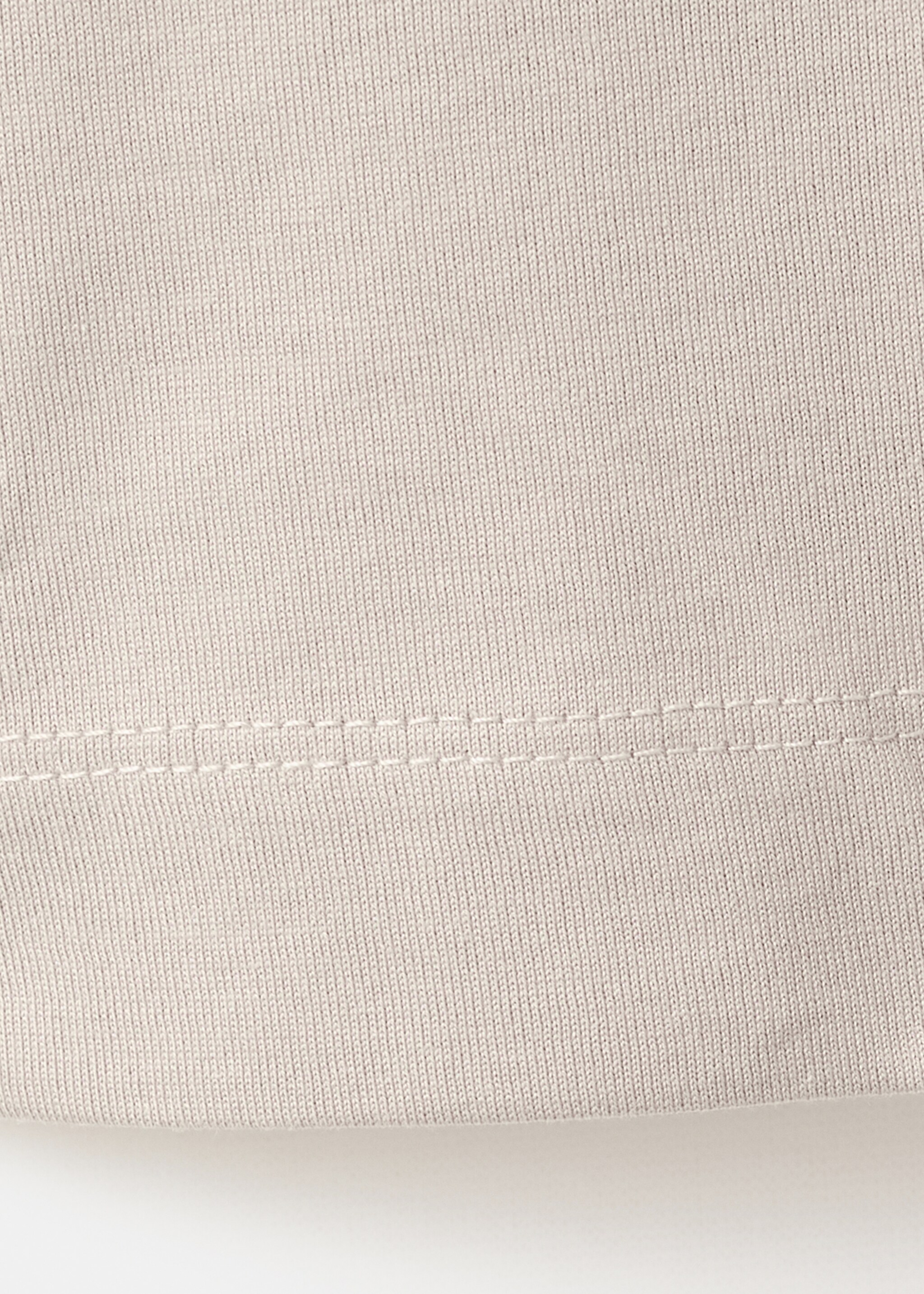 T-shirt de 100% algodão regular fit - Pormenor do artigo 0, Areia. Ref: 27041264-00.