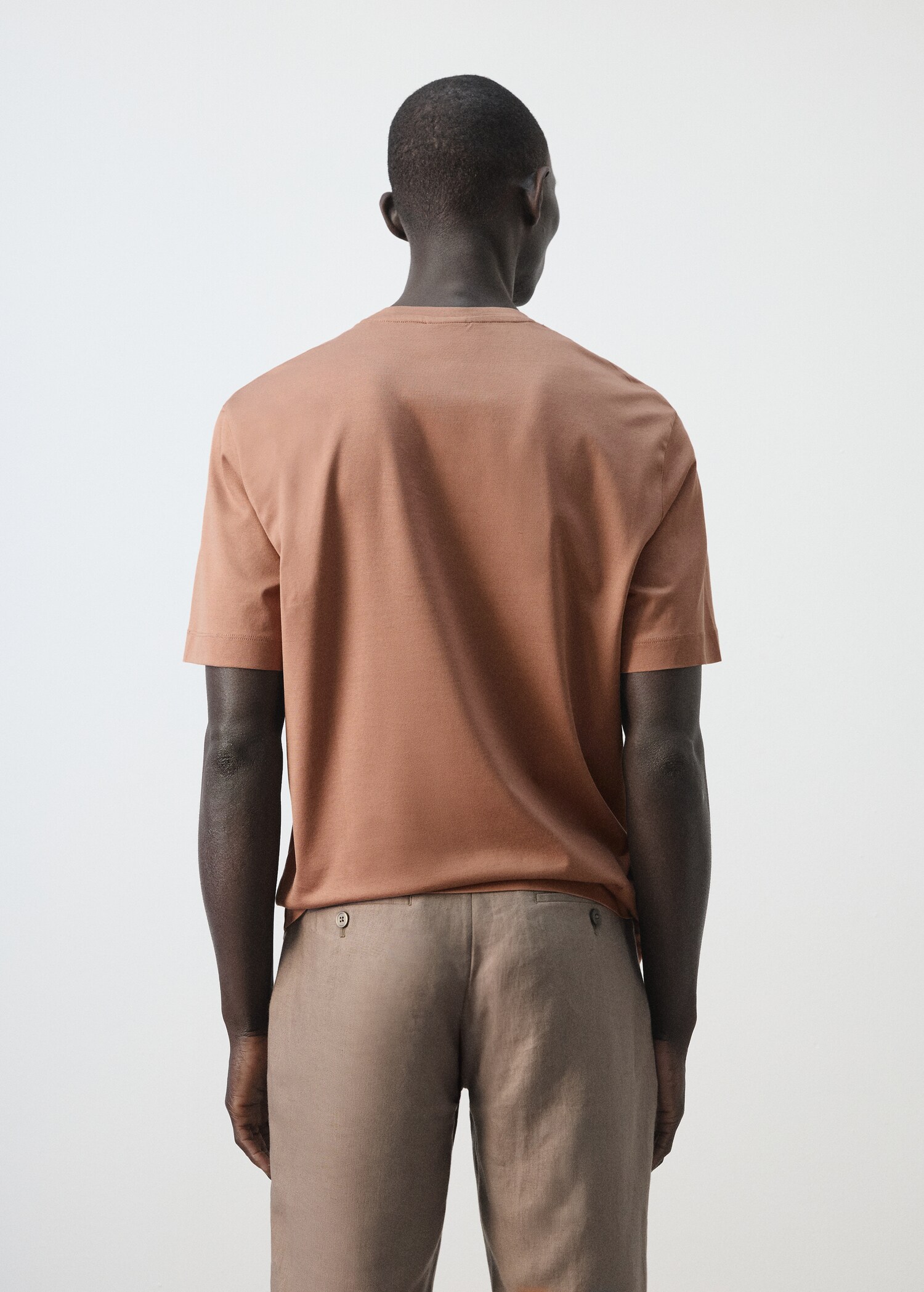 100% cotton T-shirt regular fit - Reverse of the article