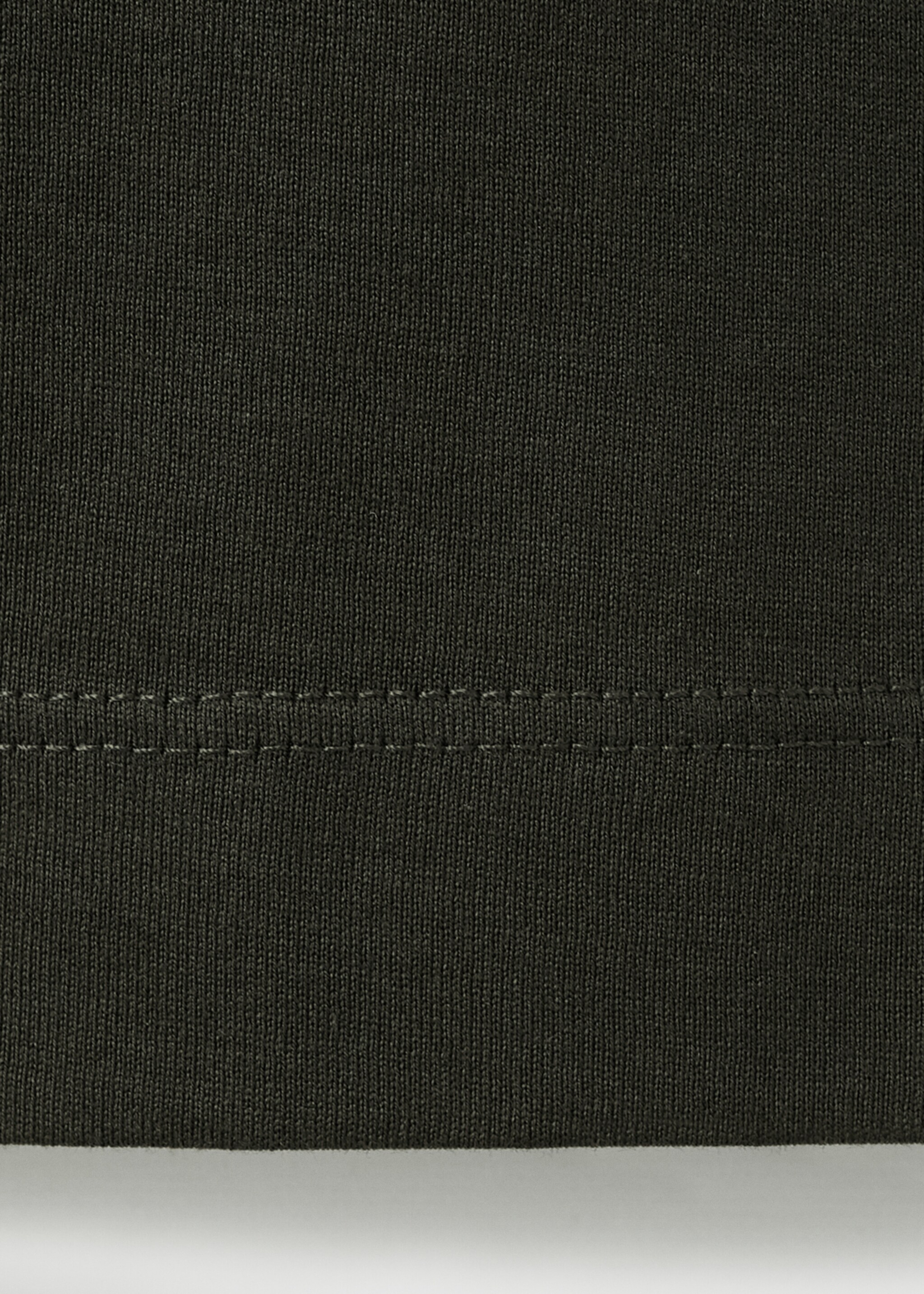 100% cotton T-shirt regular fit - Details of the article 0, Chocolate. Ref: 27041264-00.