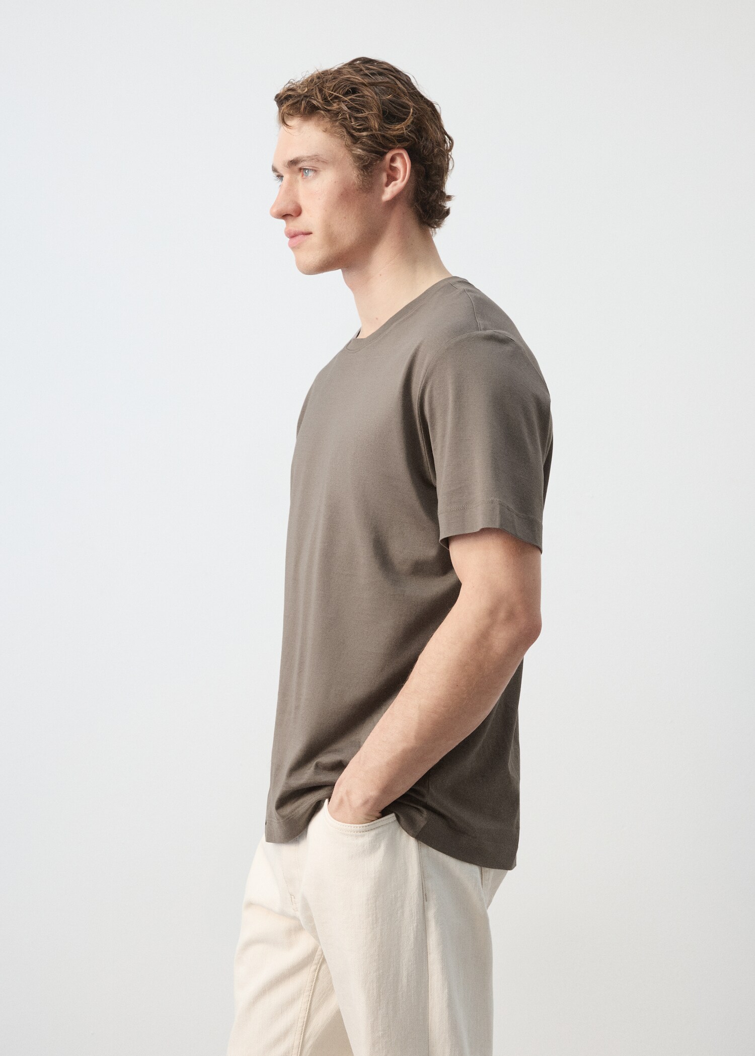 Regular Fit-T-Shirt aus 100 % Baumwolle - Detail des Artikels 6