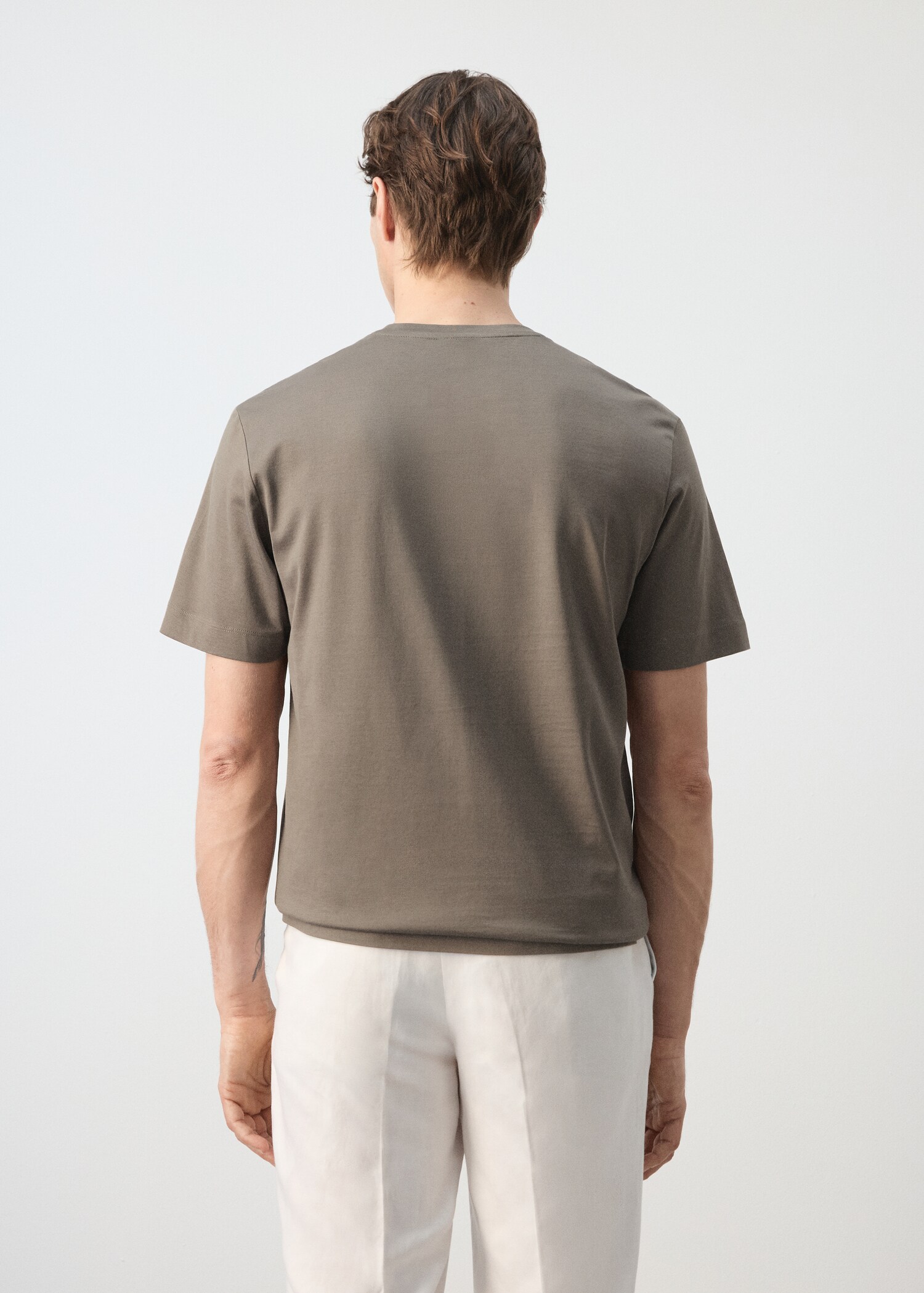 100% cotton T-shirt regular fit - Reverse of the article