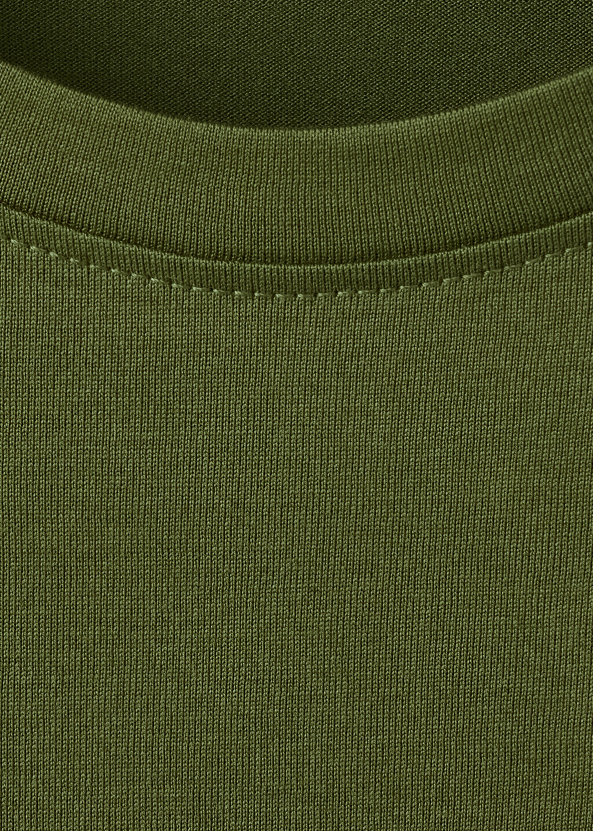 100% cotton T-shirt regular fit - Details of the article 8, Green. Ref: 27041264-00.