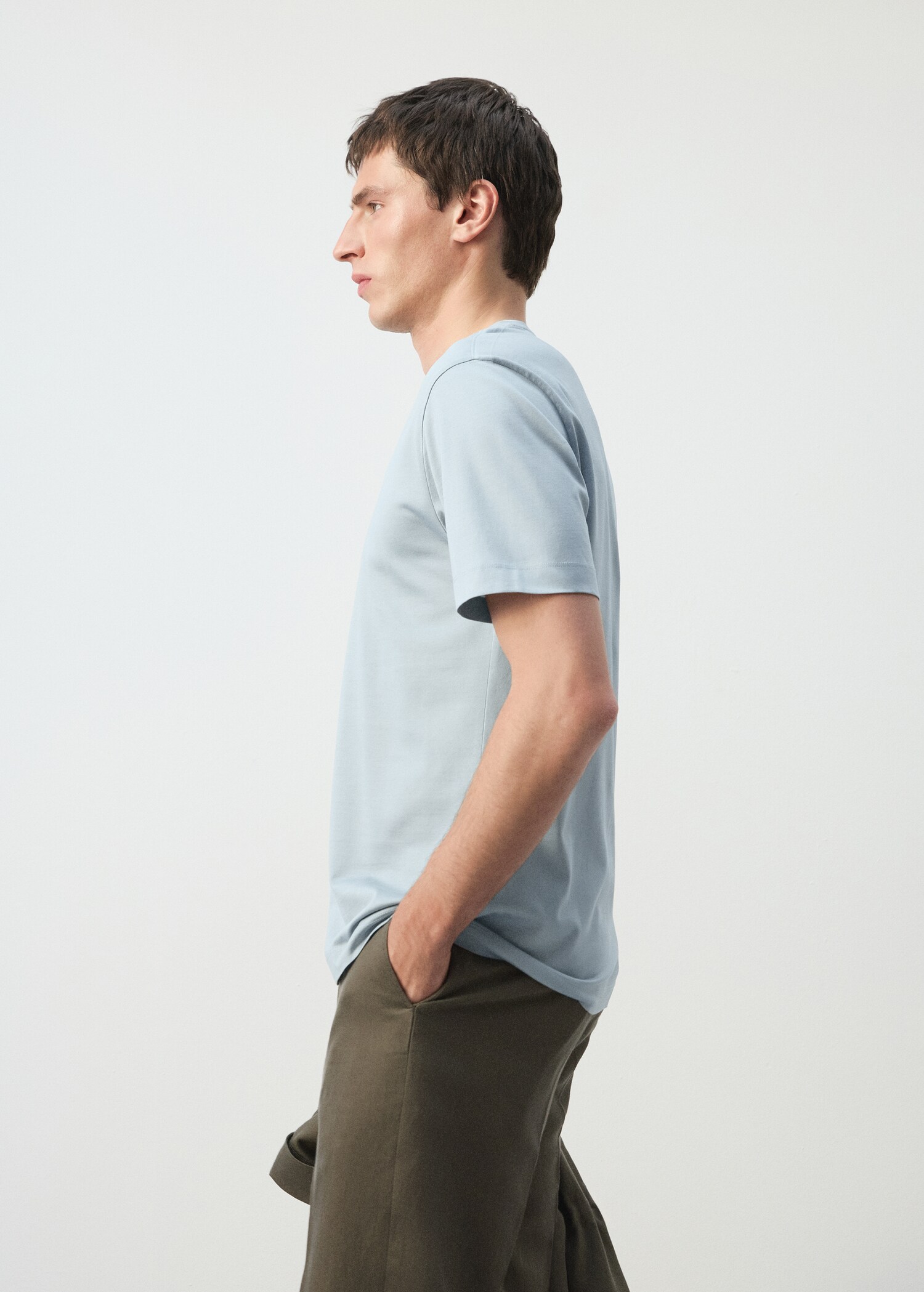100% cotton T-shirt regular fit - Details of the article 2