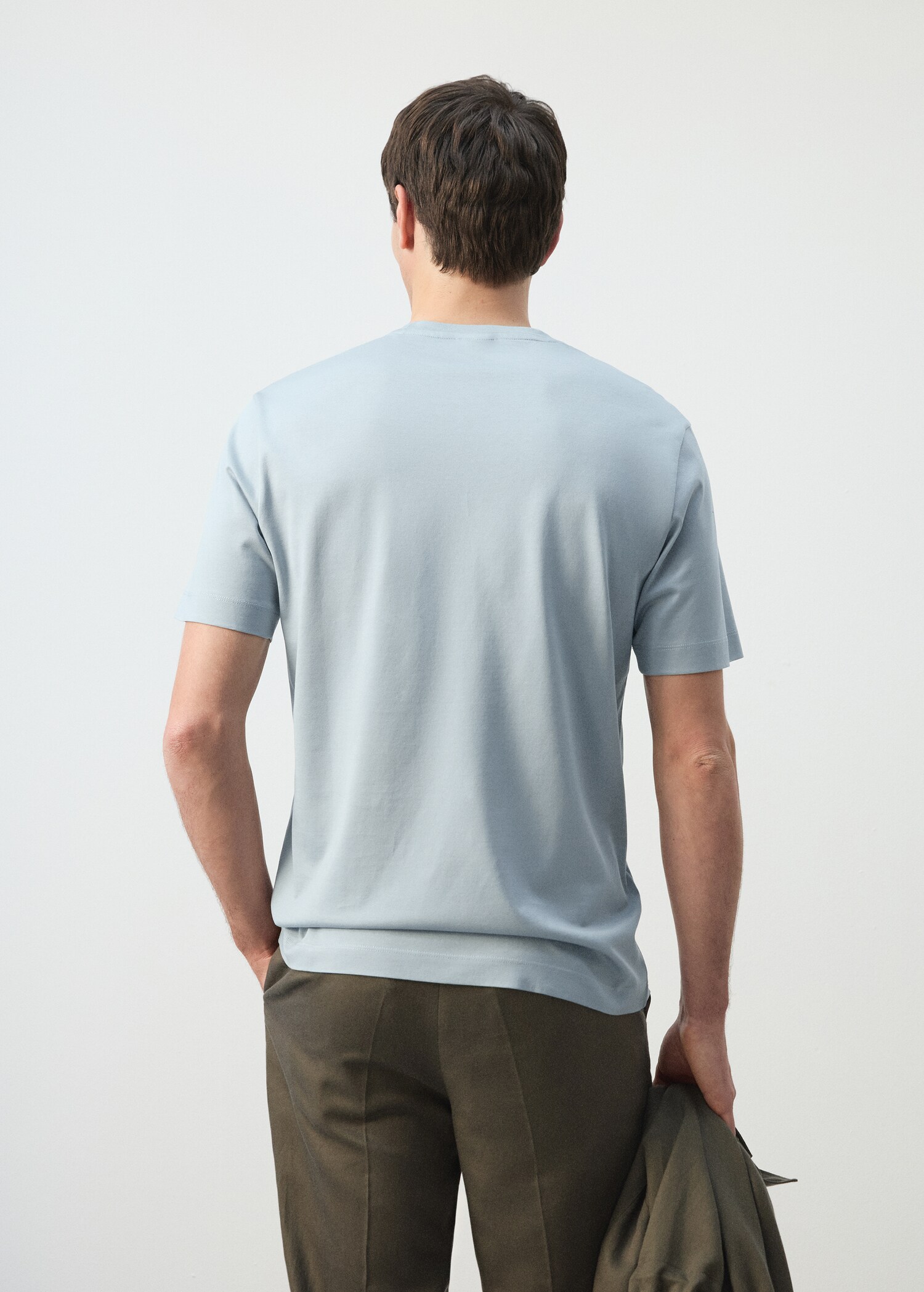 100% cotton T-shirt regular fit - Reverse of the article