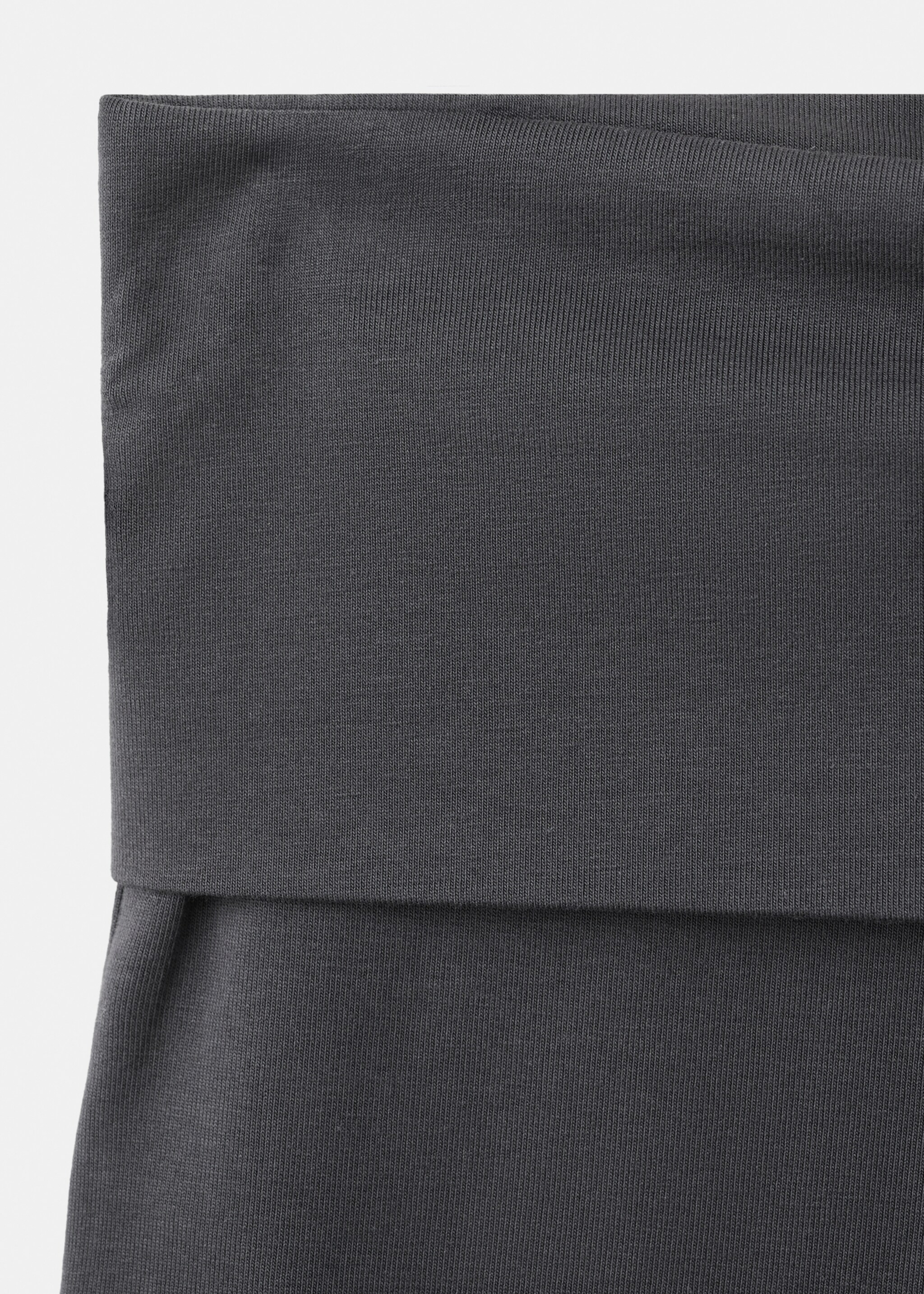Flared leggings - Details of the article 8, Charcoal. Ref: 27041265-00.