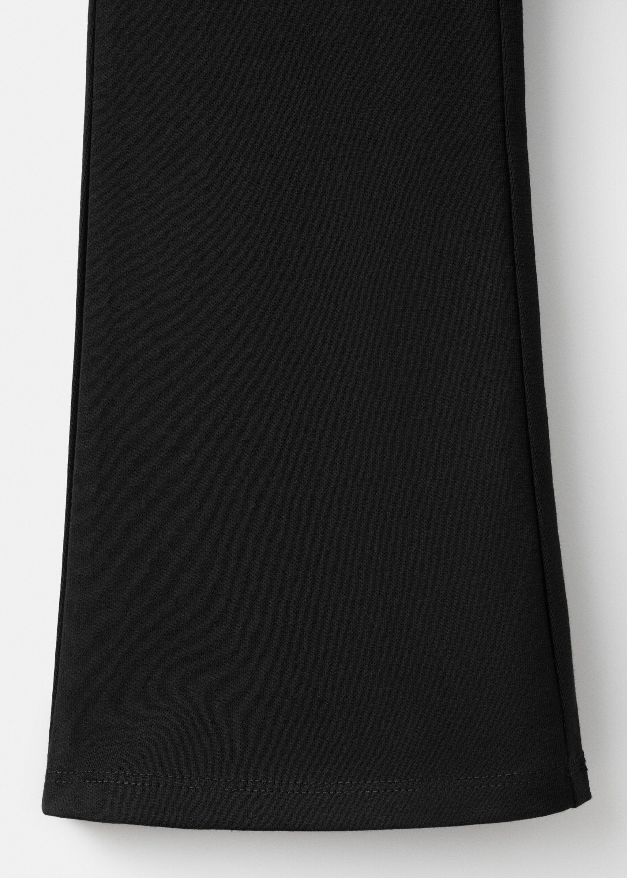 Flared leggings - Details of the article 0, Black. Ref: 27041265-00.