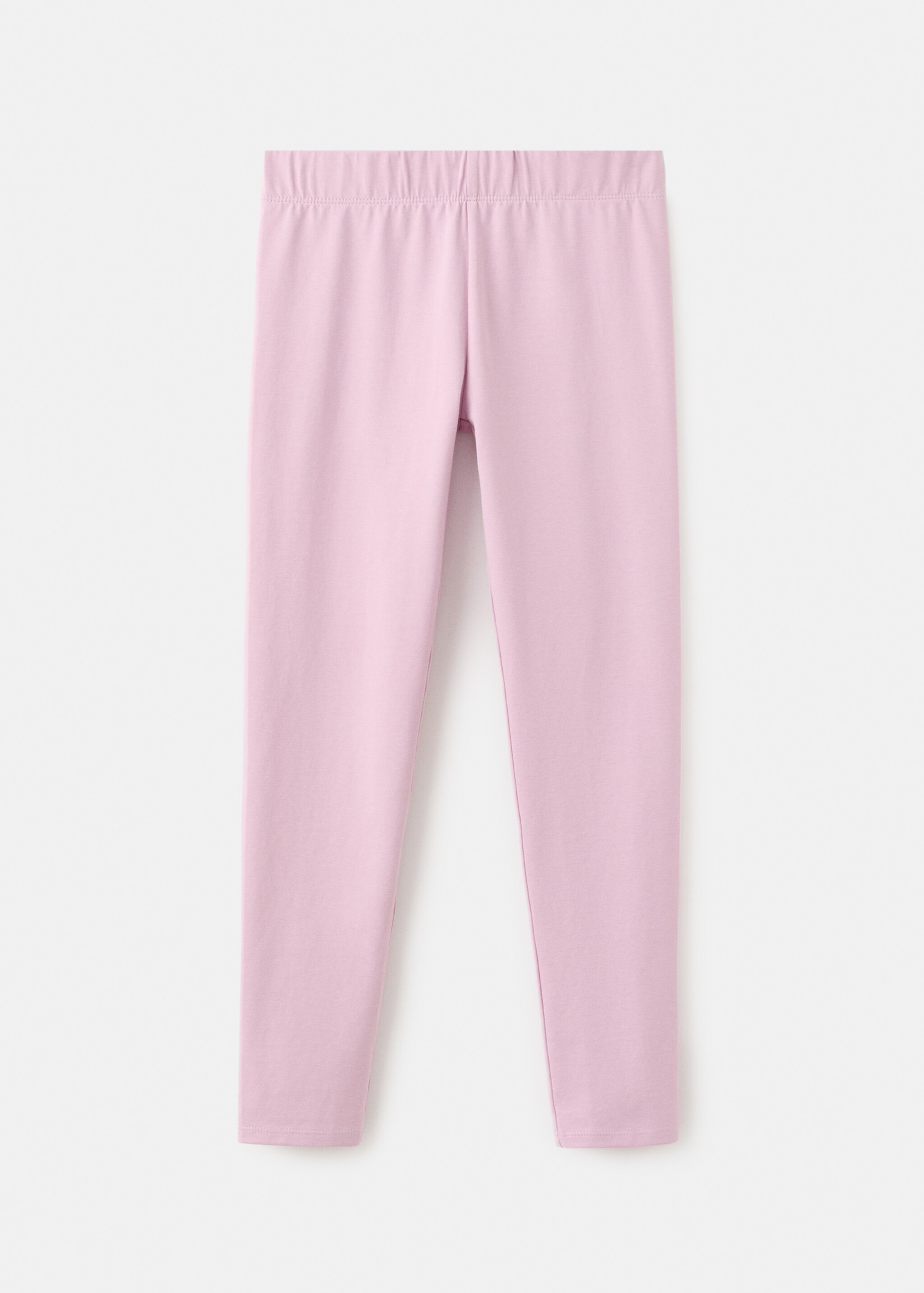 Essential cotton leggings - Article without model, Pink. Ref: 27041271-00.