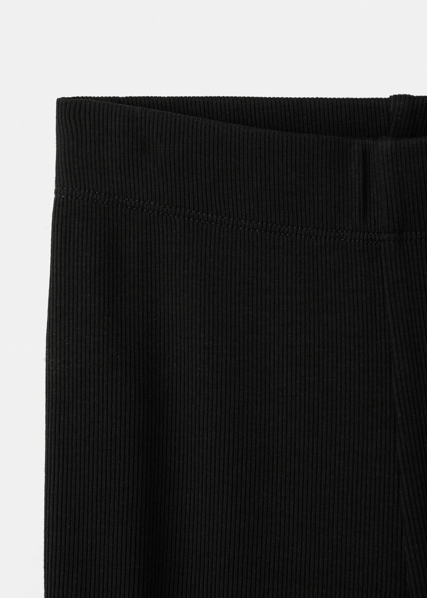 Flared cotton leggings - Details of the article 0