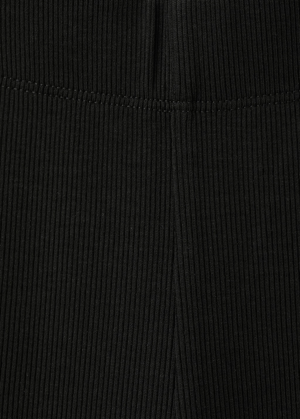 Flared cotton leggings