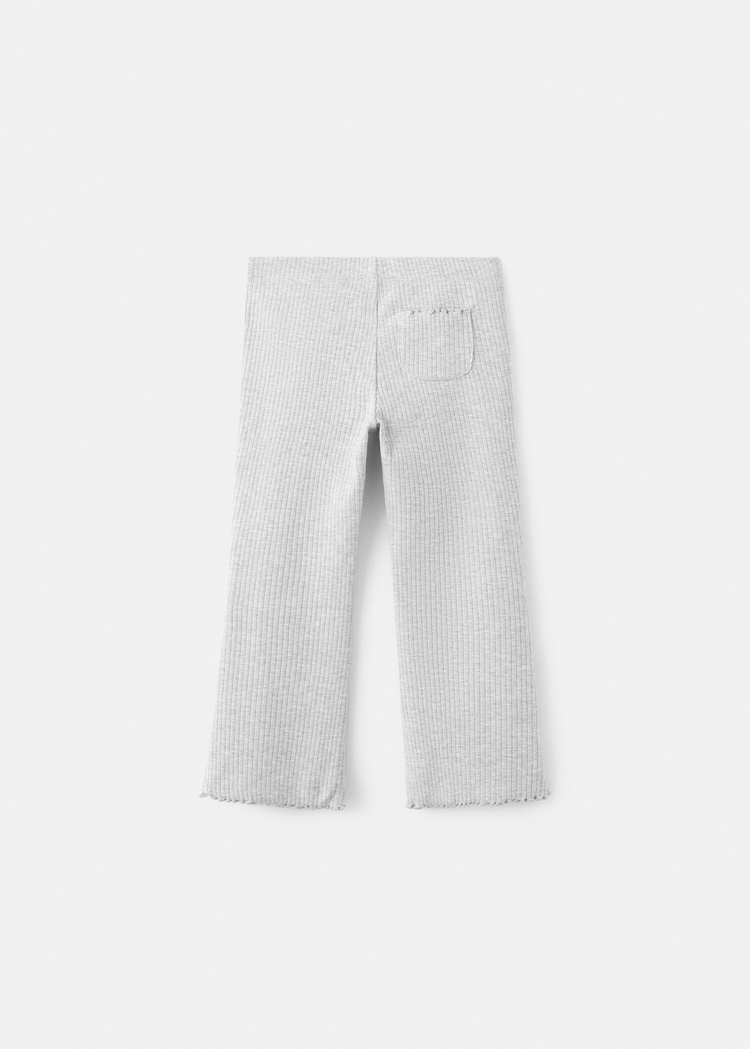 Flared geribde legging - Achterkant van het artikel