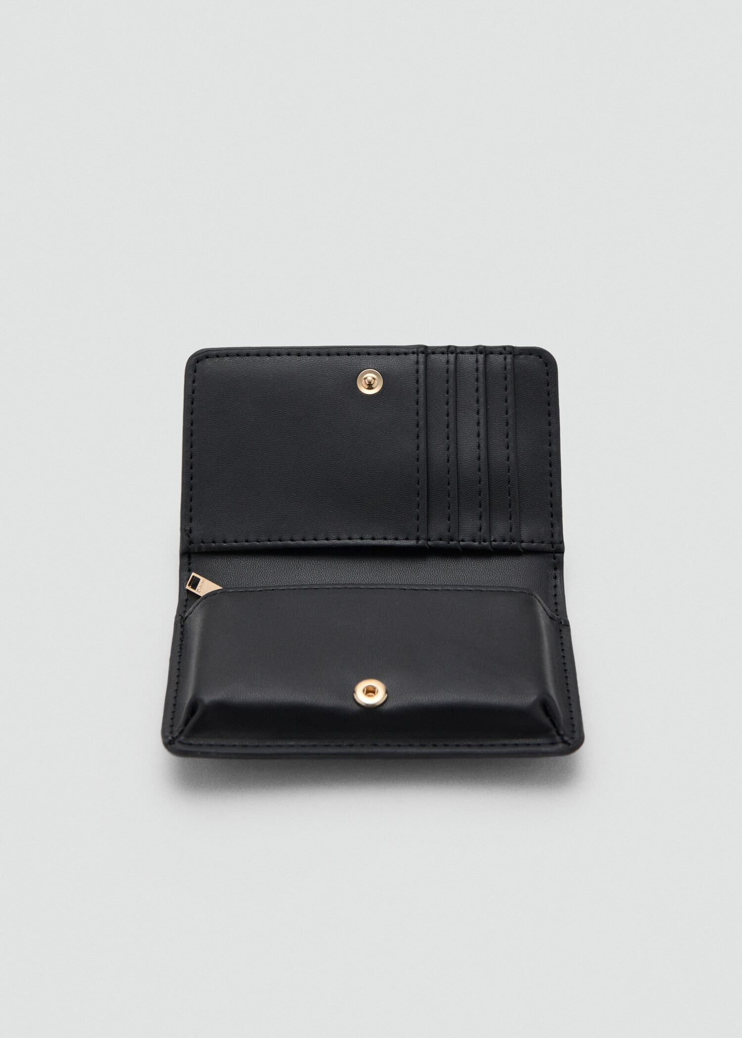 Large textured wallet - Details of the article 1