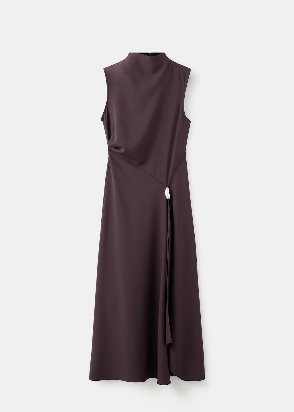 A-line dress with metal embellishment - image 5