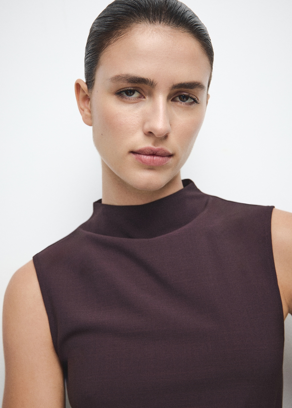 A-line dress with metal embellishment - image 4