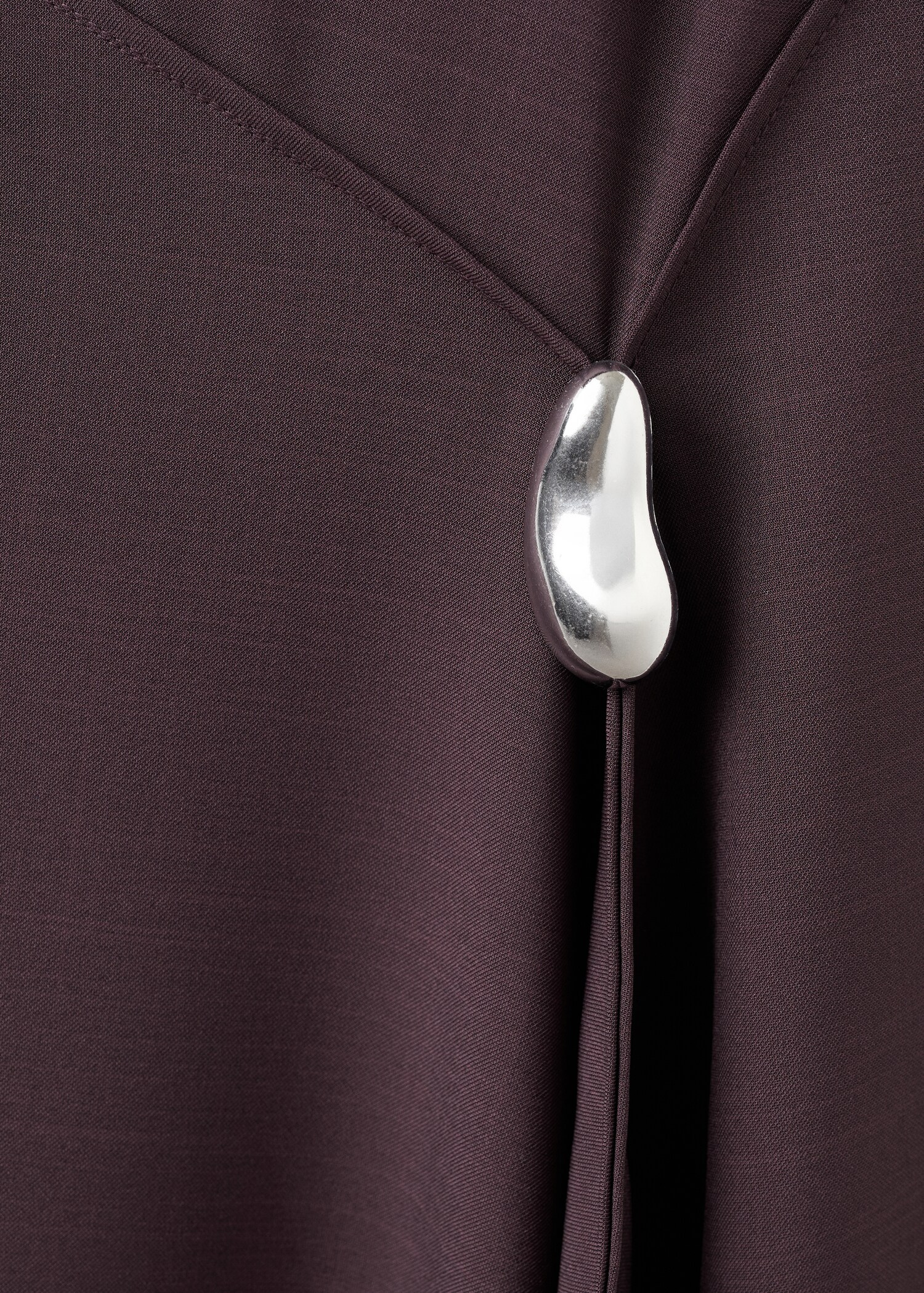 A-line dress with metal embellishment - Details of the article 8