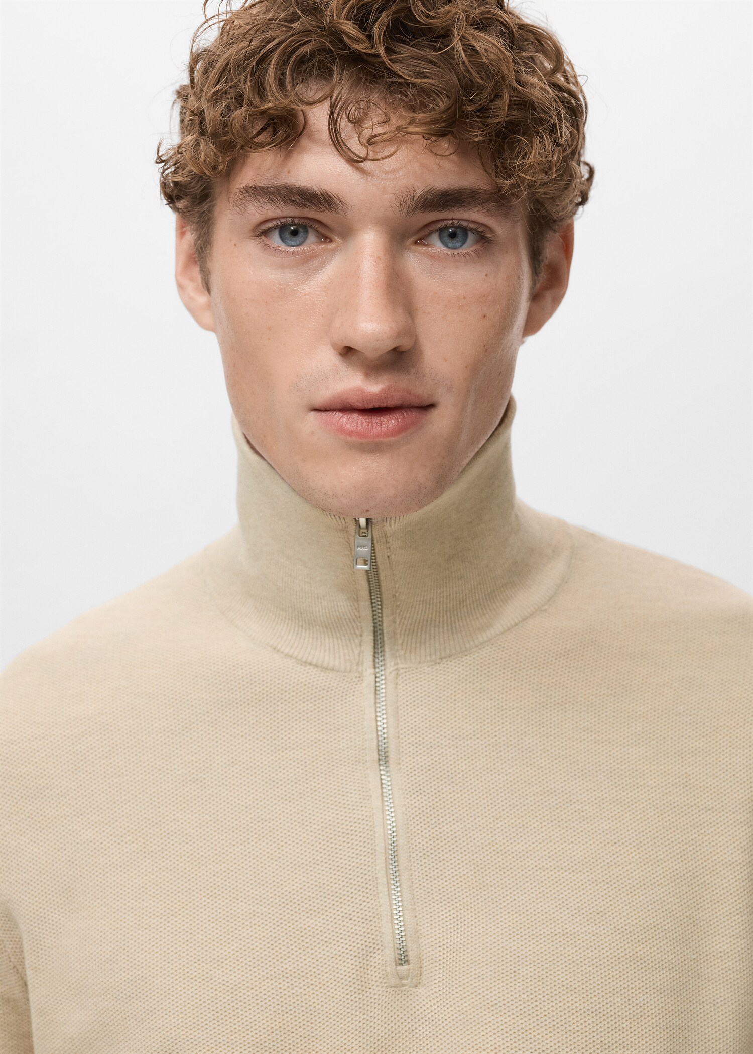 Rollkragenpullover mit Mikrostruktur - Detail des Artikels 1