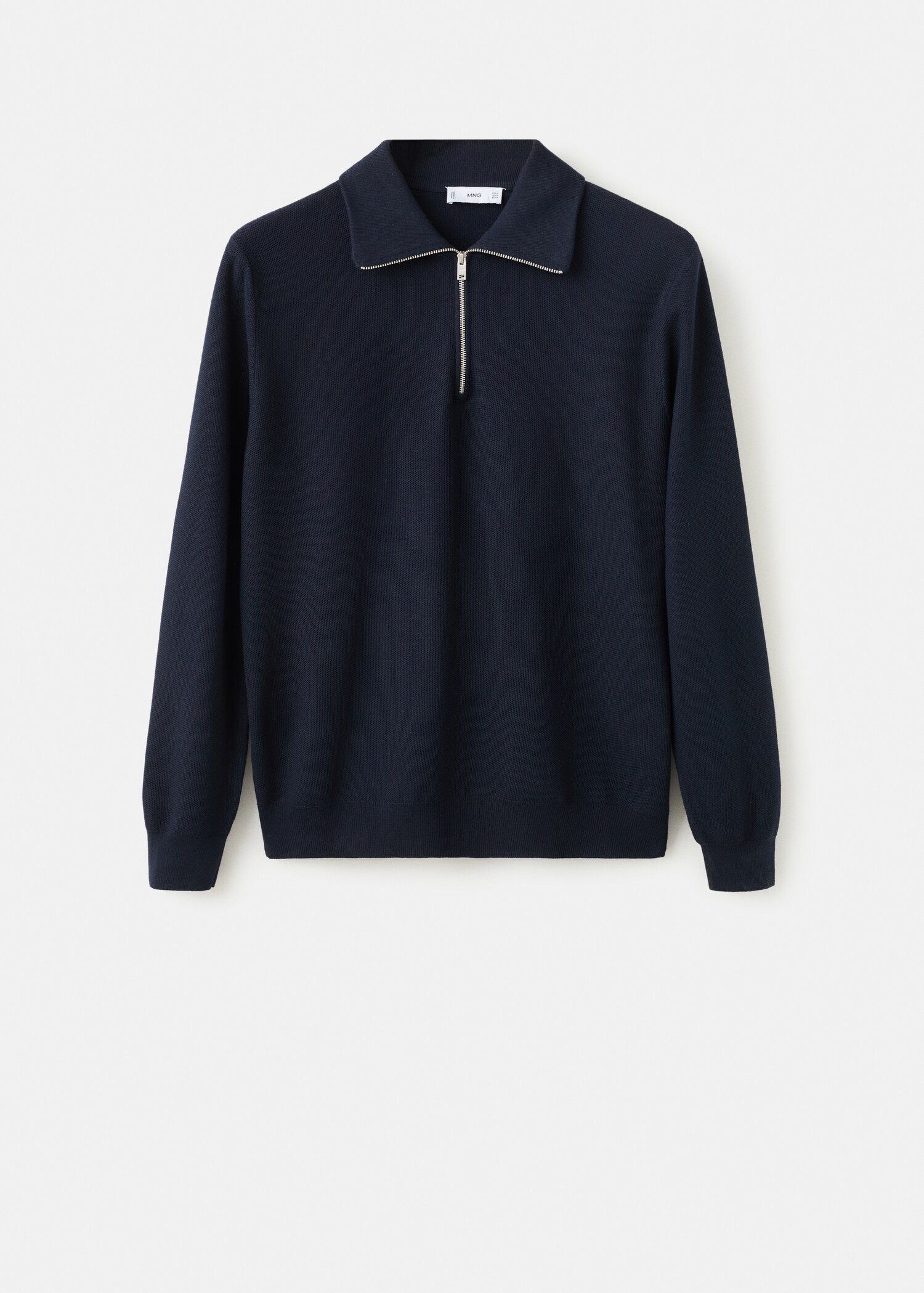 Rollkragenpullover mit Mikrostruktur - Artikel ohne Model