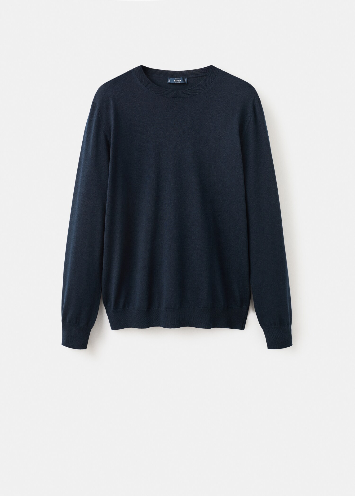 100% merino wool crew neck sweater - Article without model