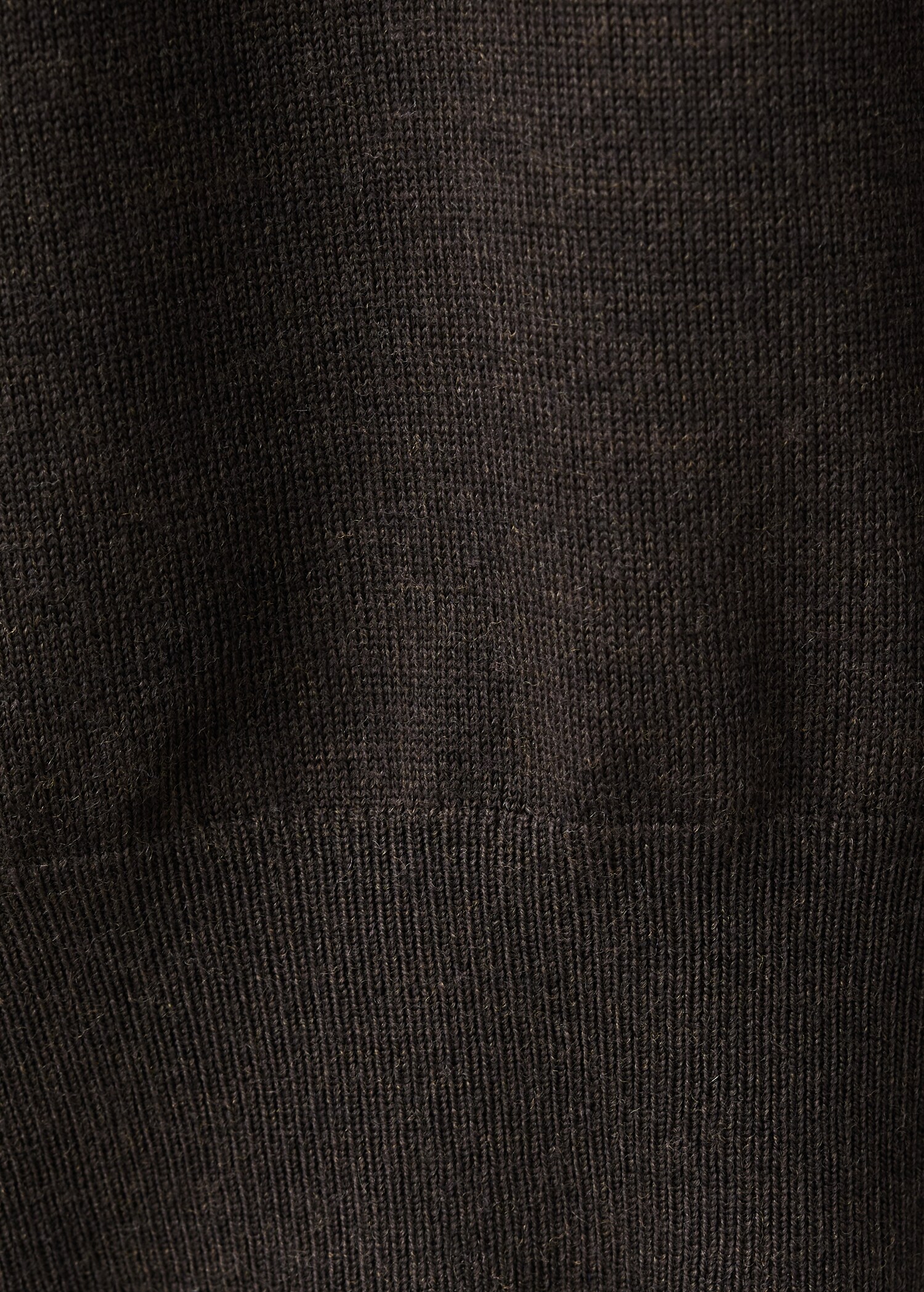 100% merino wool sweater with perkins collar - Details of the article 0