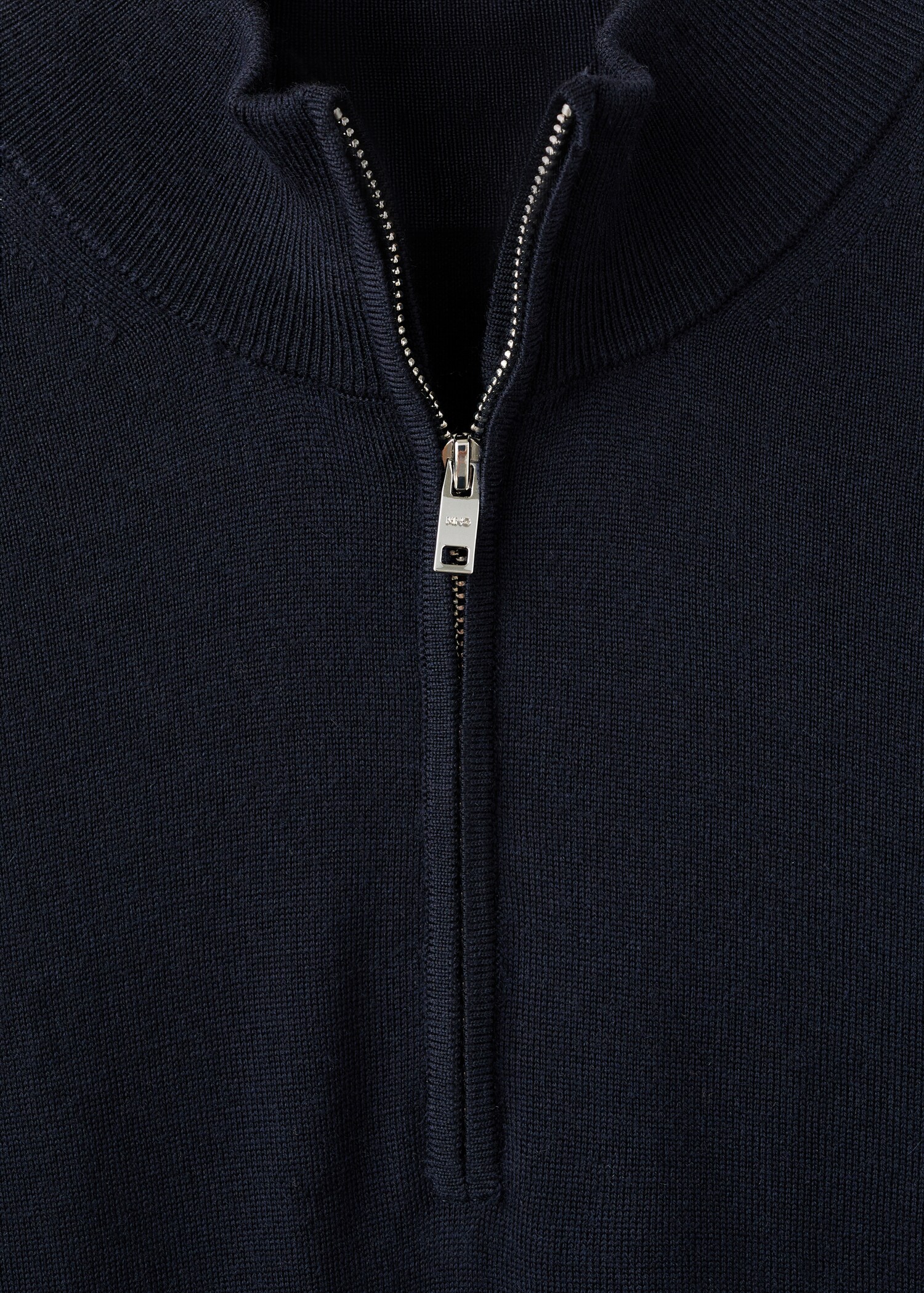 100% merino wool sweater with perkins collar - Details of the article 8