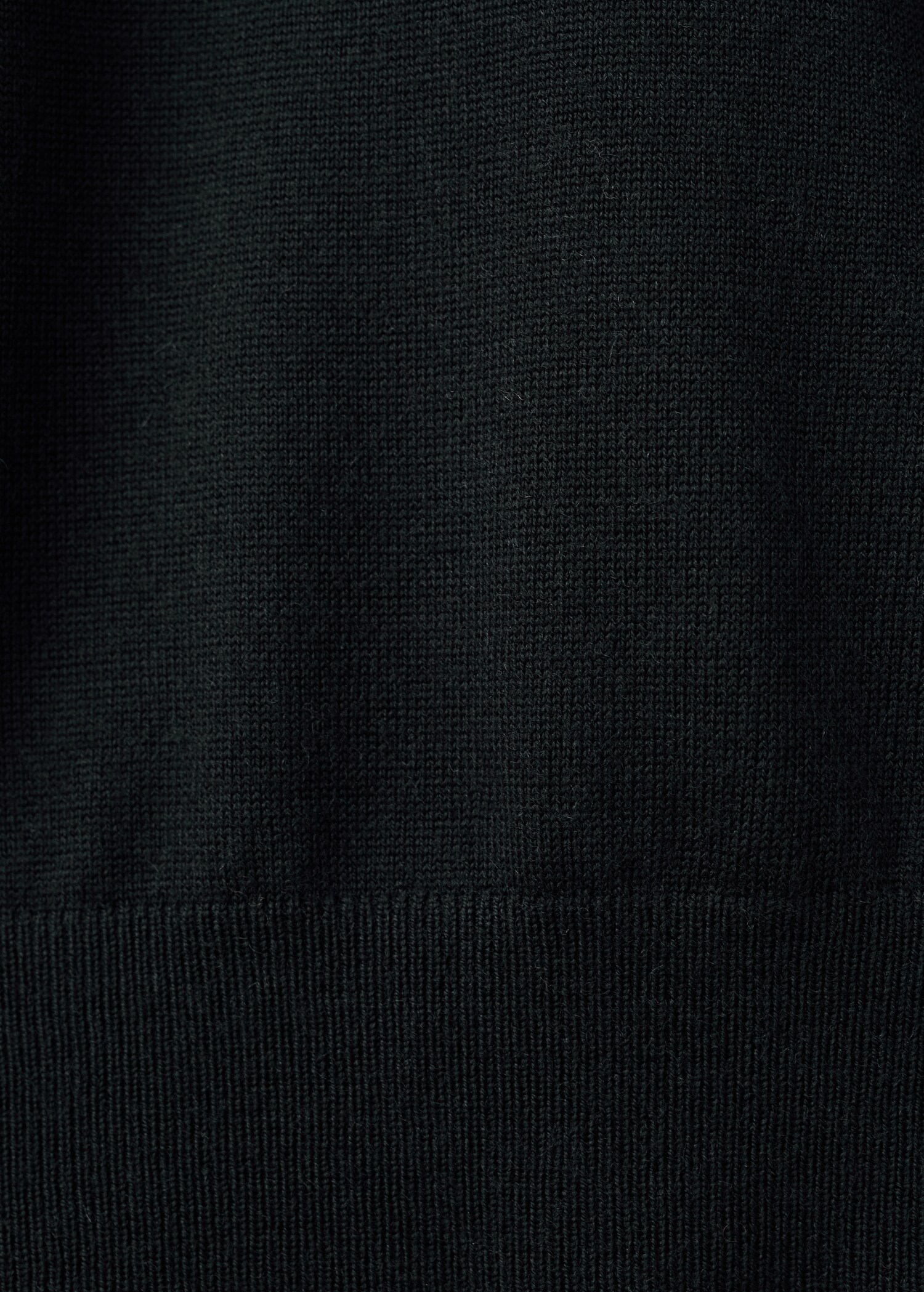 100% merino wool sweater with perkins collar - Details of the article 0