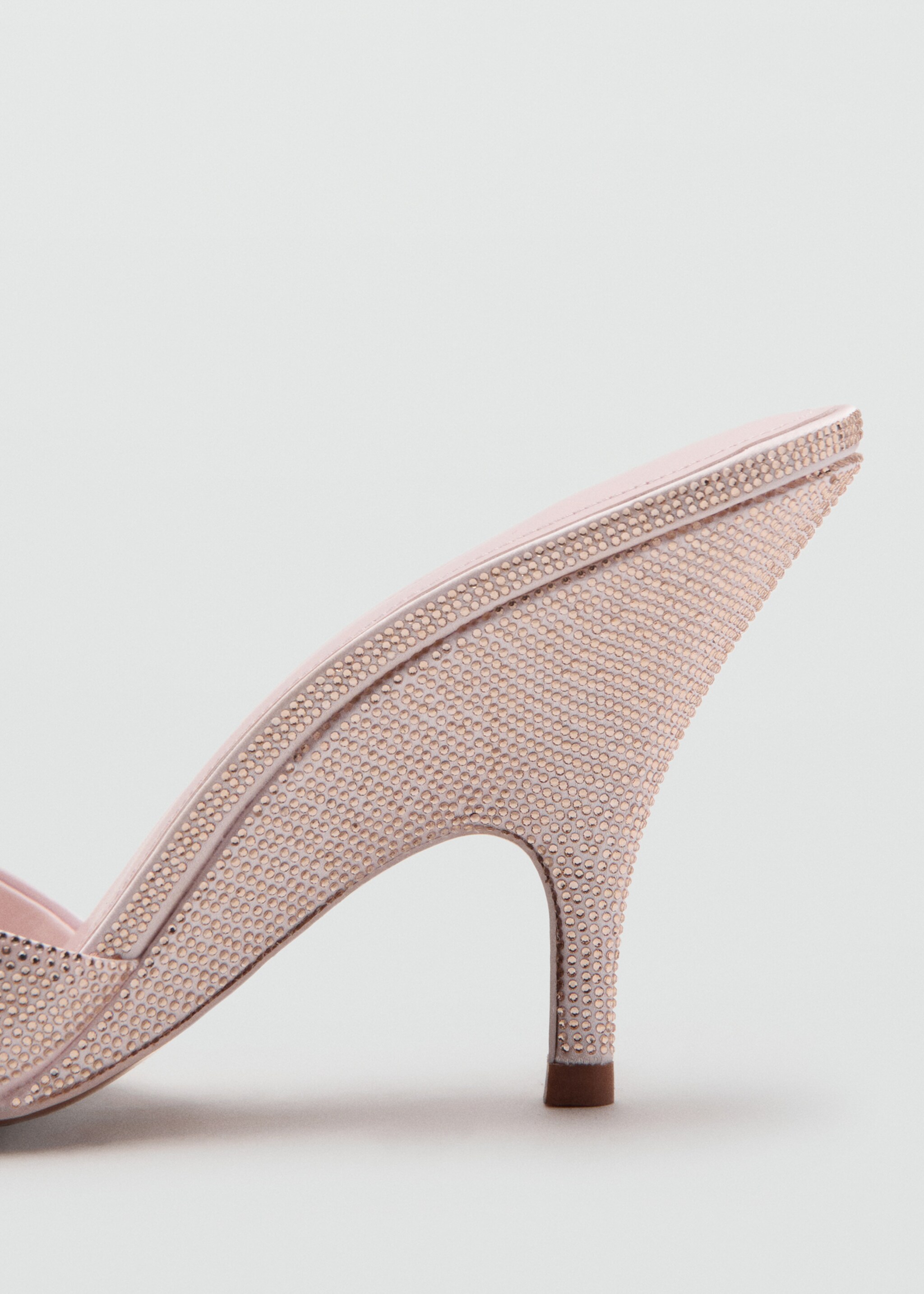 Strass-Sandale mit Keilabsatz - Detail des Artikels 1, Rosa. Ref: 27041290-00.