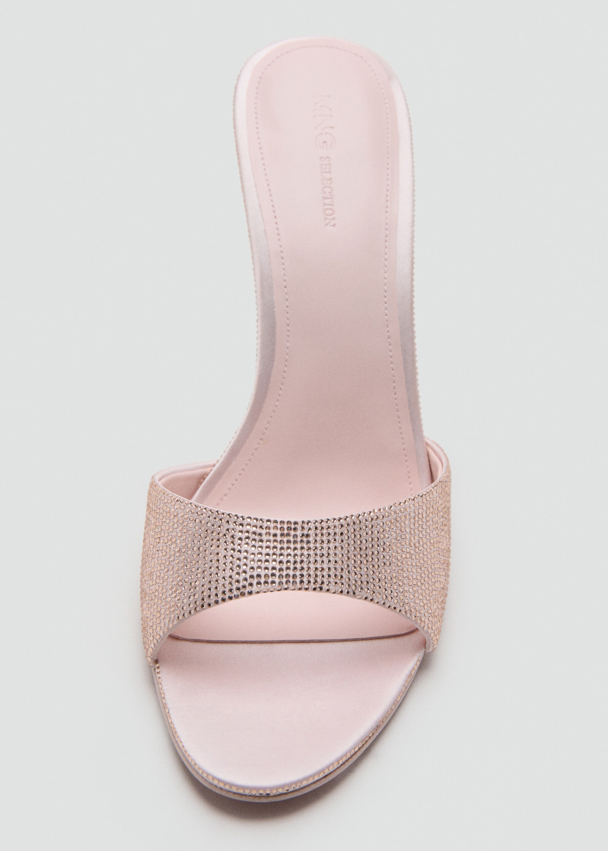 Strass-Sandale mit Keilabsatz - Detail des Artikels 2, Rosa. Ref: 27041290-00.