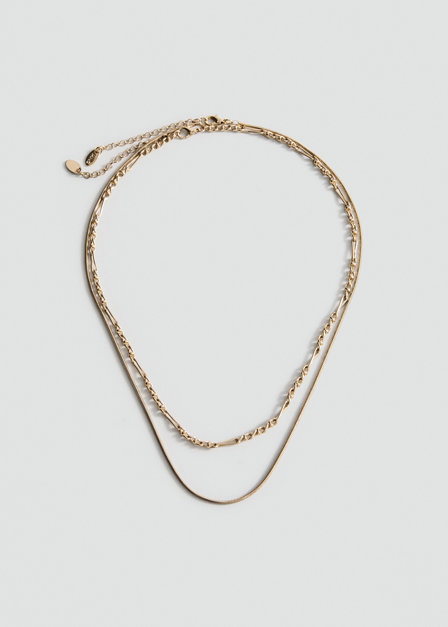 Mixed double necklace - Article without model