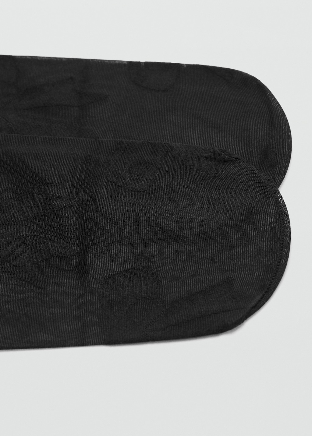 Sheer stockings with bows