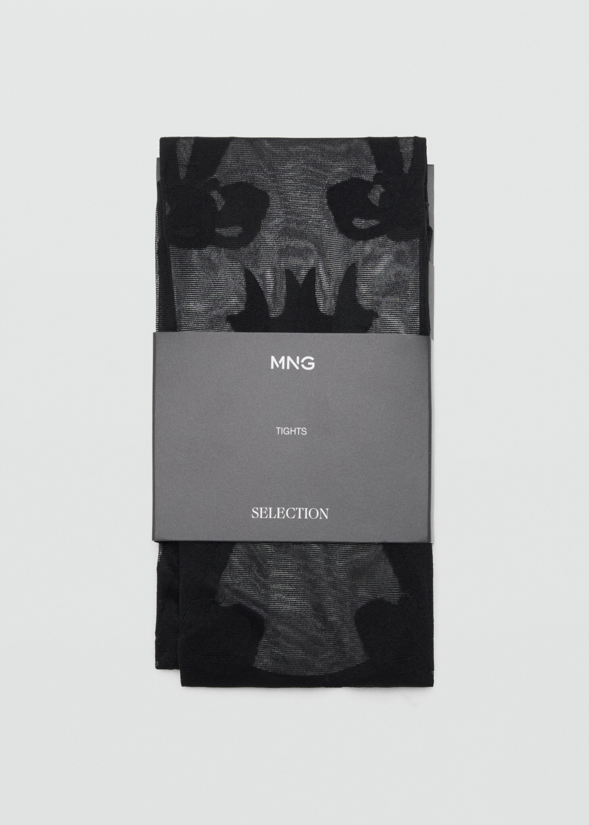 Strumpfhosen mit Schleifen - Detail des Artikels 2, Schwarz. Ref: 27041293-00.