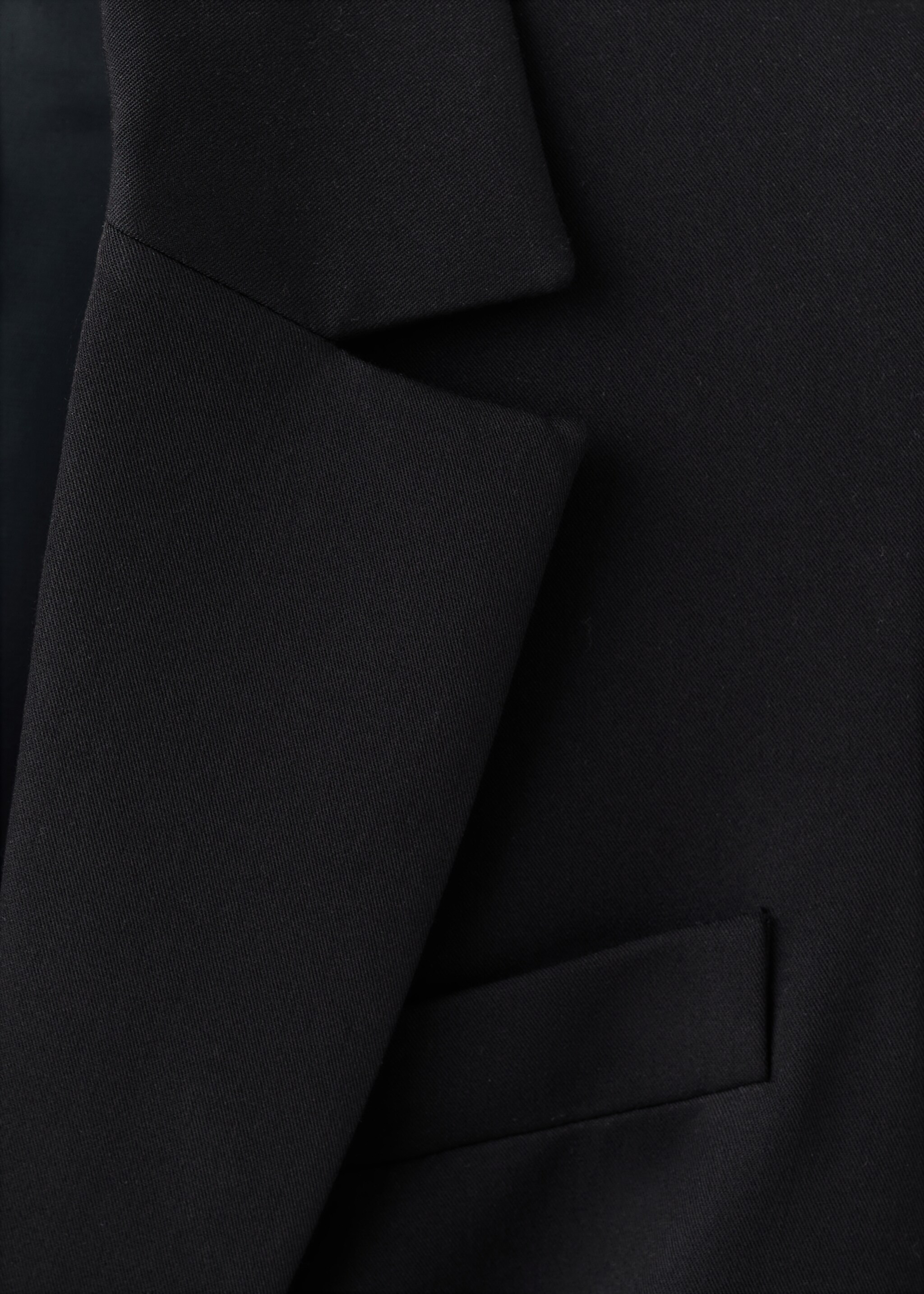 피티드 수트 블레이저 - 상품 내역: 8, 블랙. Ref: 27041294-00.