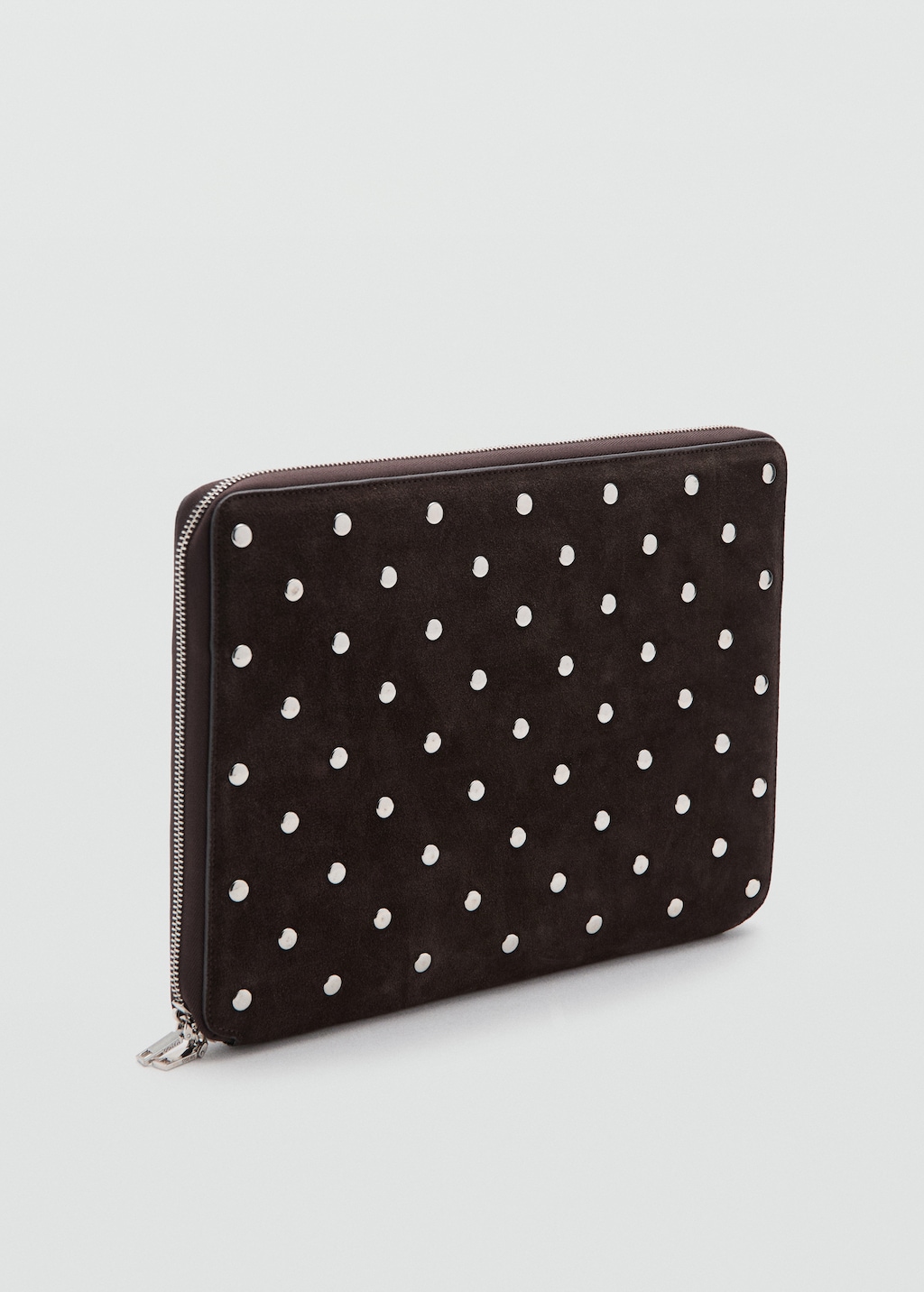 Studded leather laptop case - image 2