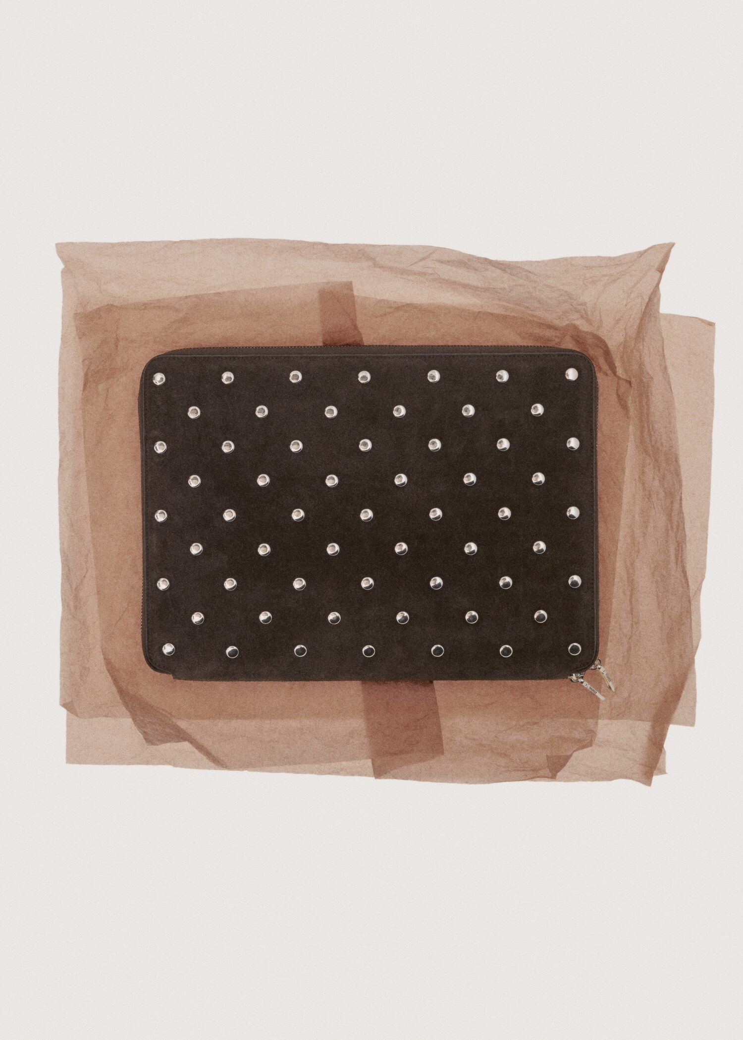 Laptop-Hülle aus Leder mit Studs - Detail des Artikels 7