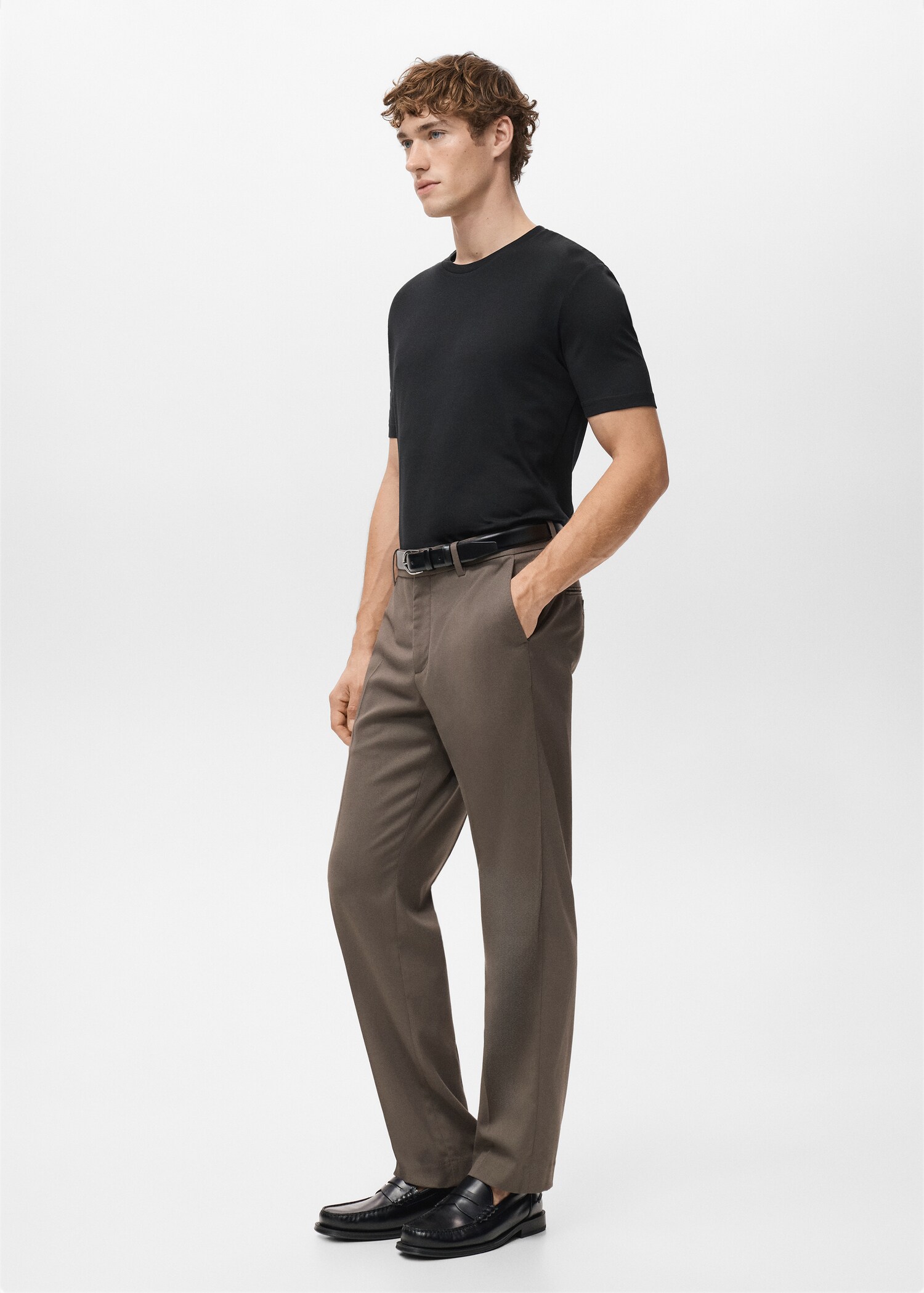 Pack of 2 stretch cotton t-shirts - Details of the article 2