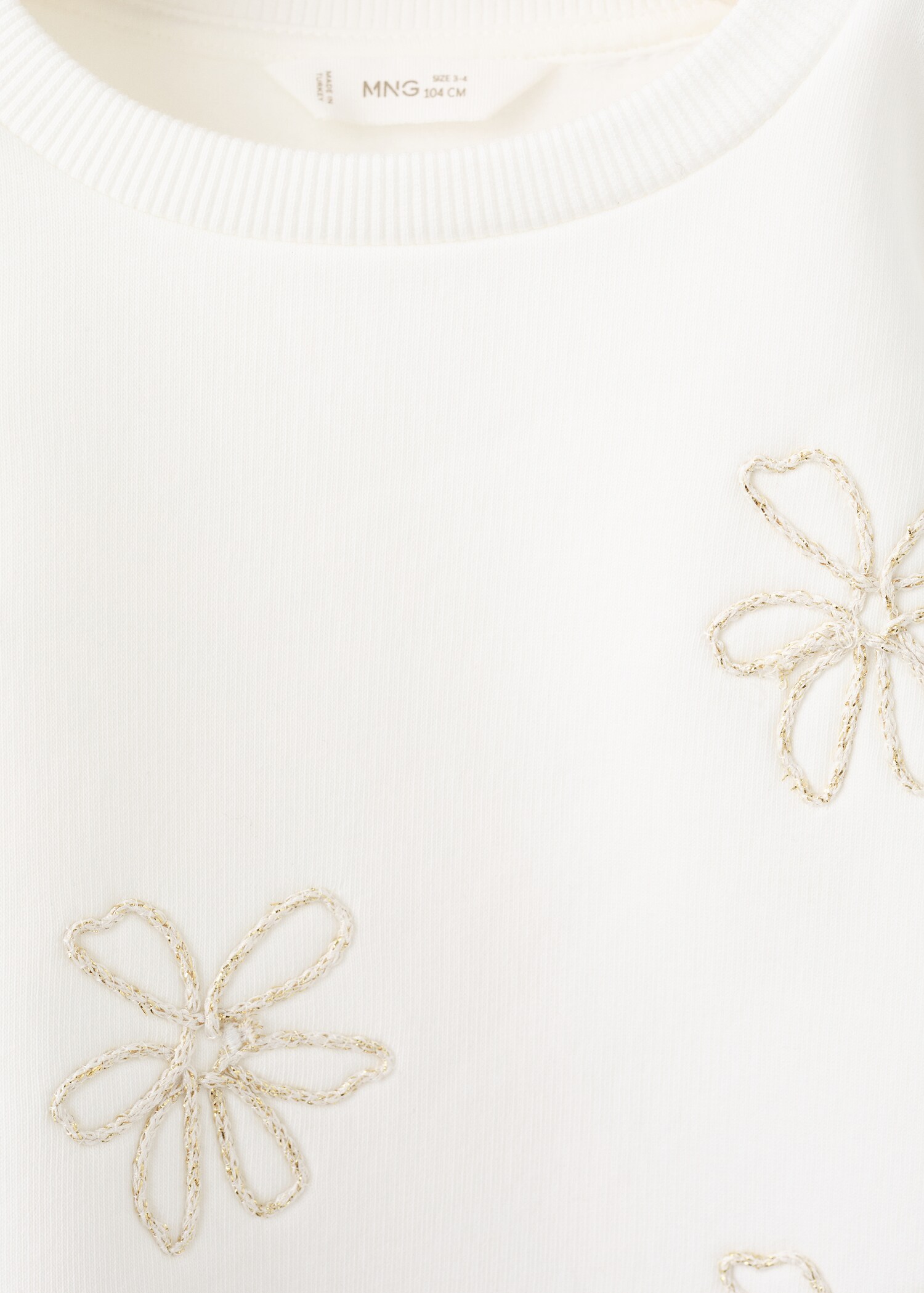 Floral embroidered sweatshirt - Details of the article 8