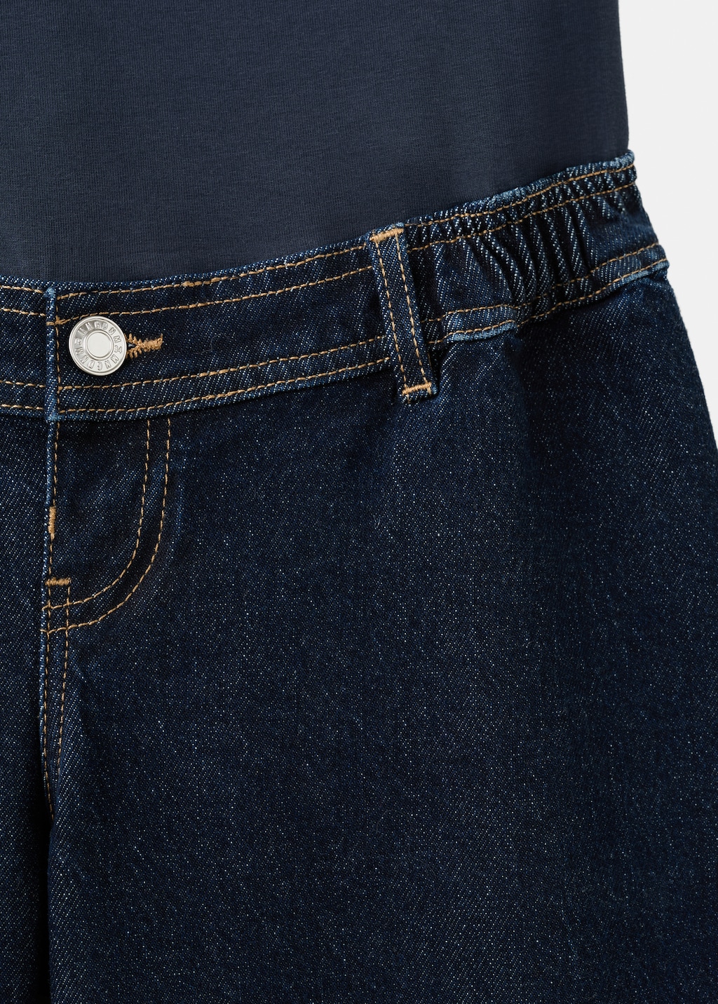 Mango Wide leg maternity jeans thumbnail