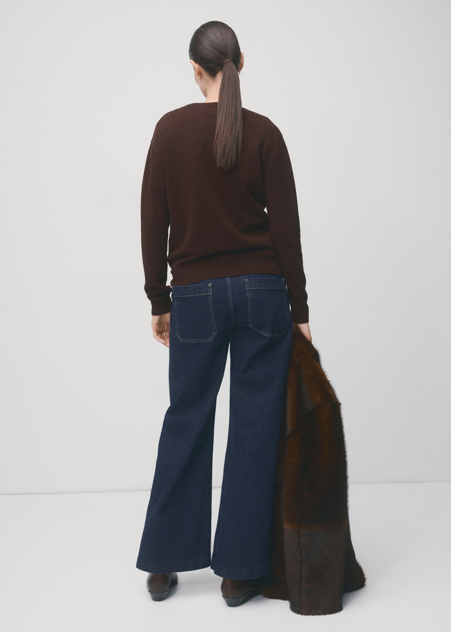 Jeans wide leg premamá - Reverso del artículo