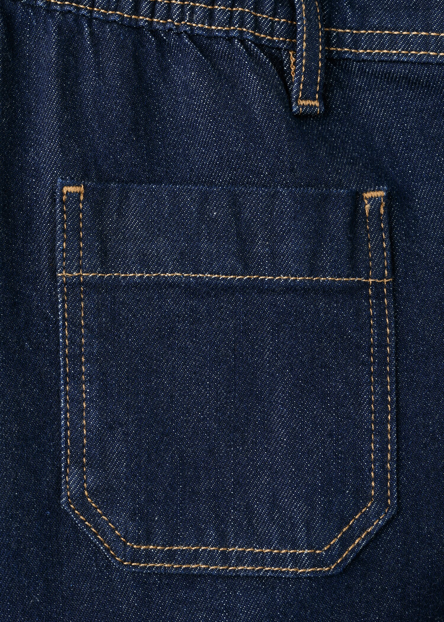 Wide leg premamá jeans with pockets - Details of the article 0