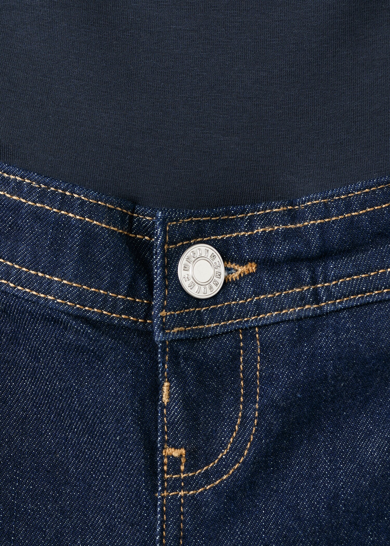 Wide leg premamá jeans with pockets - Details of the article 8
