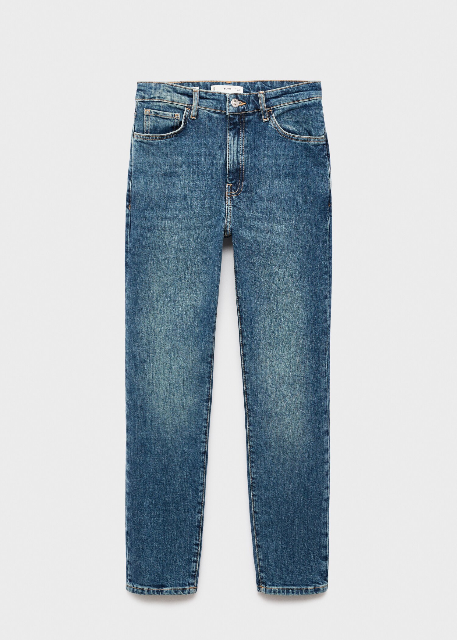 Claudia slim-fit cropped jeans - Artikel zonder model