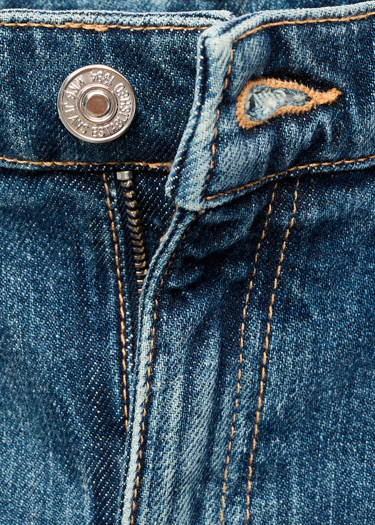 Claudia slim-fit cropped jeans - Detail van het artikel 0