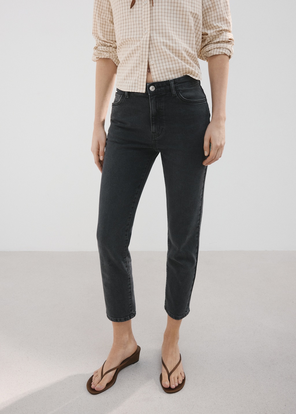 Claudia slim-fit cropped jeans